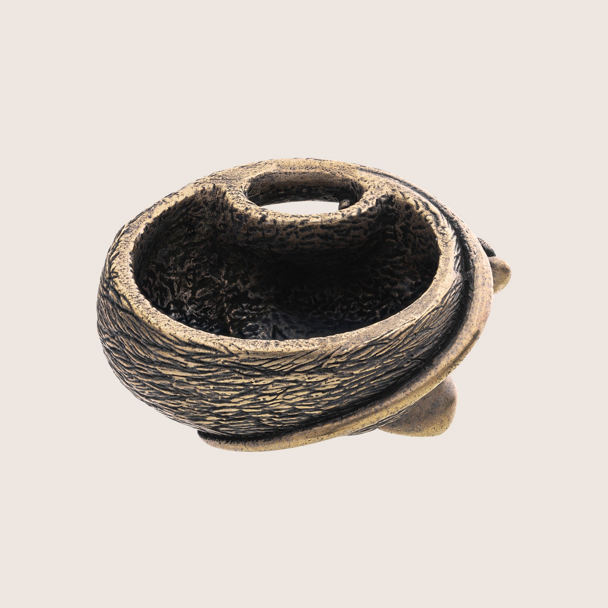 Sleeping Mouse Bronze Figurine – Handmade Miniature & Pendant