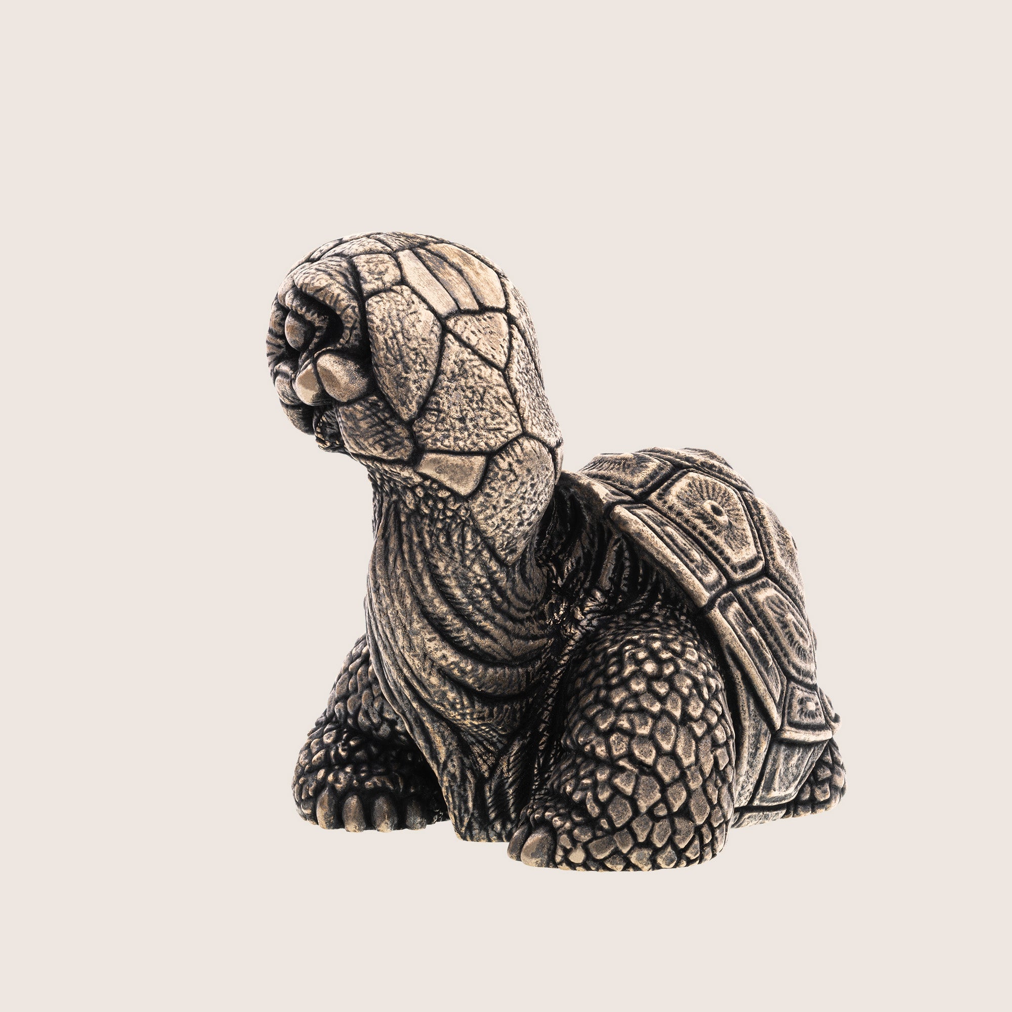 Turtle Bronze Miniature - Handmade Tortoise Statue & Gift