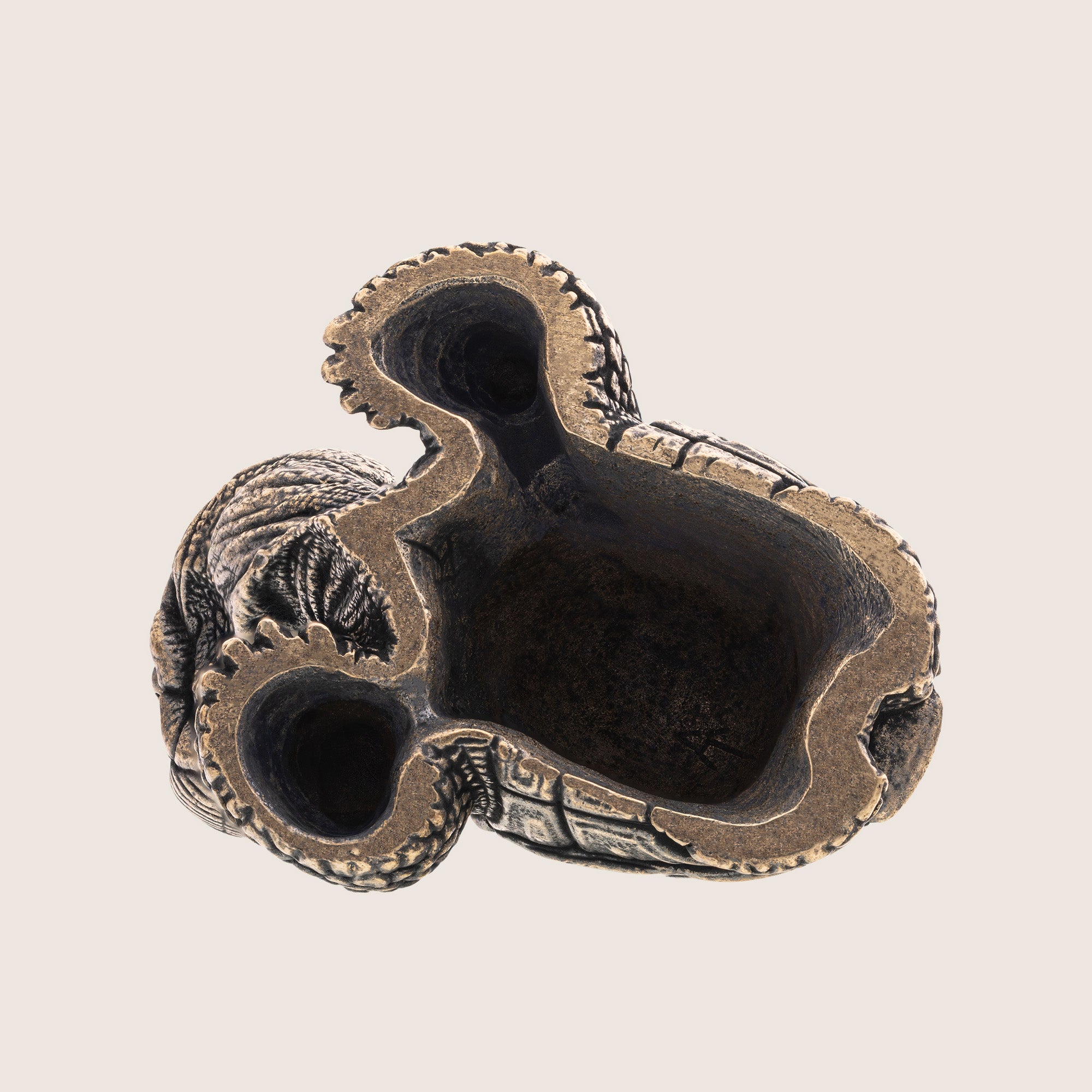 Turtle Bronze Miniature - Handmade Tortoise Statue & Gift