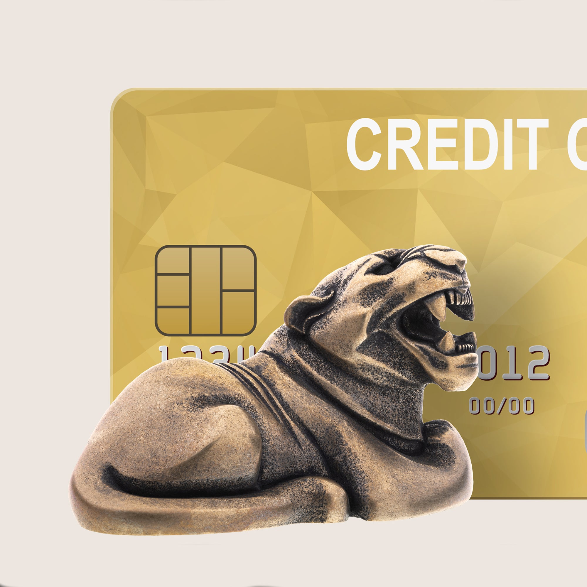 Jaguar Bronze Figurine – Wild Cat Desk Decoration & Gift