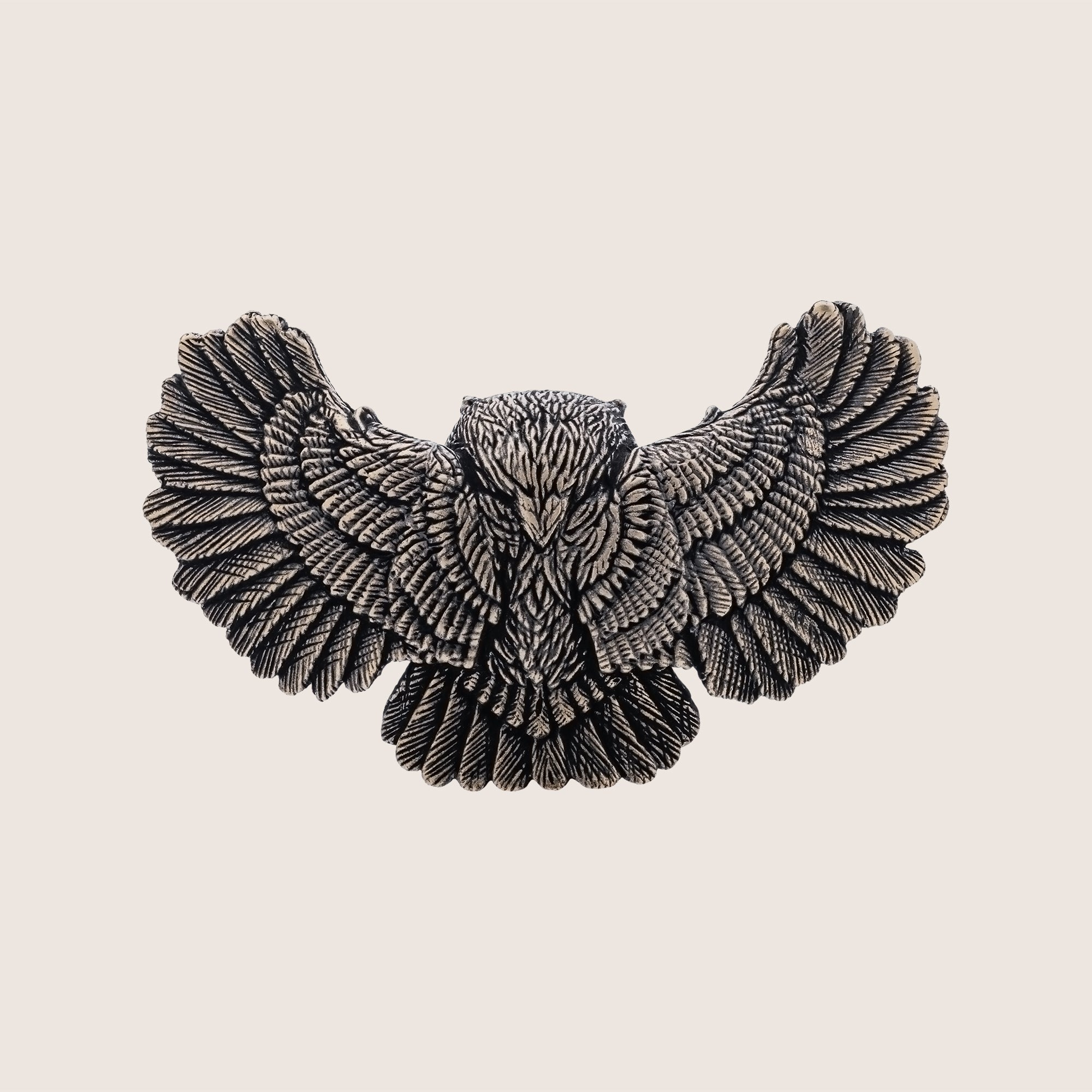 Bronze Owl Figurine – Miniature Desk Decor & Collectible