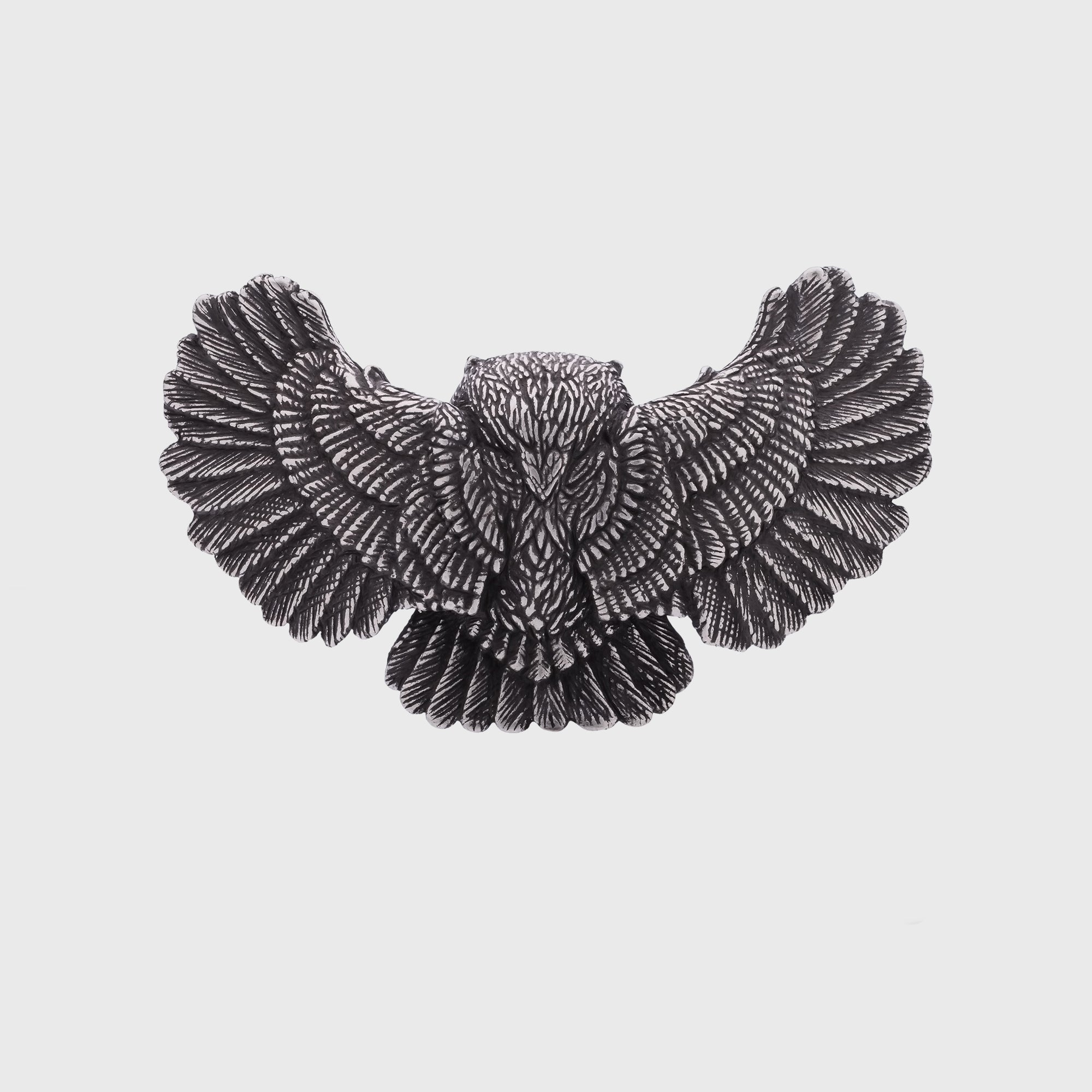 Bronze Owl Figurine – Miniature Desk Decor & Collectible