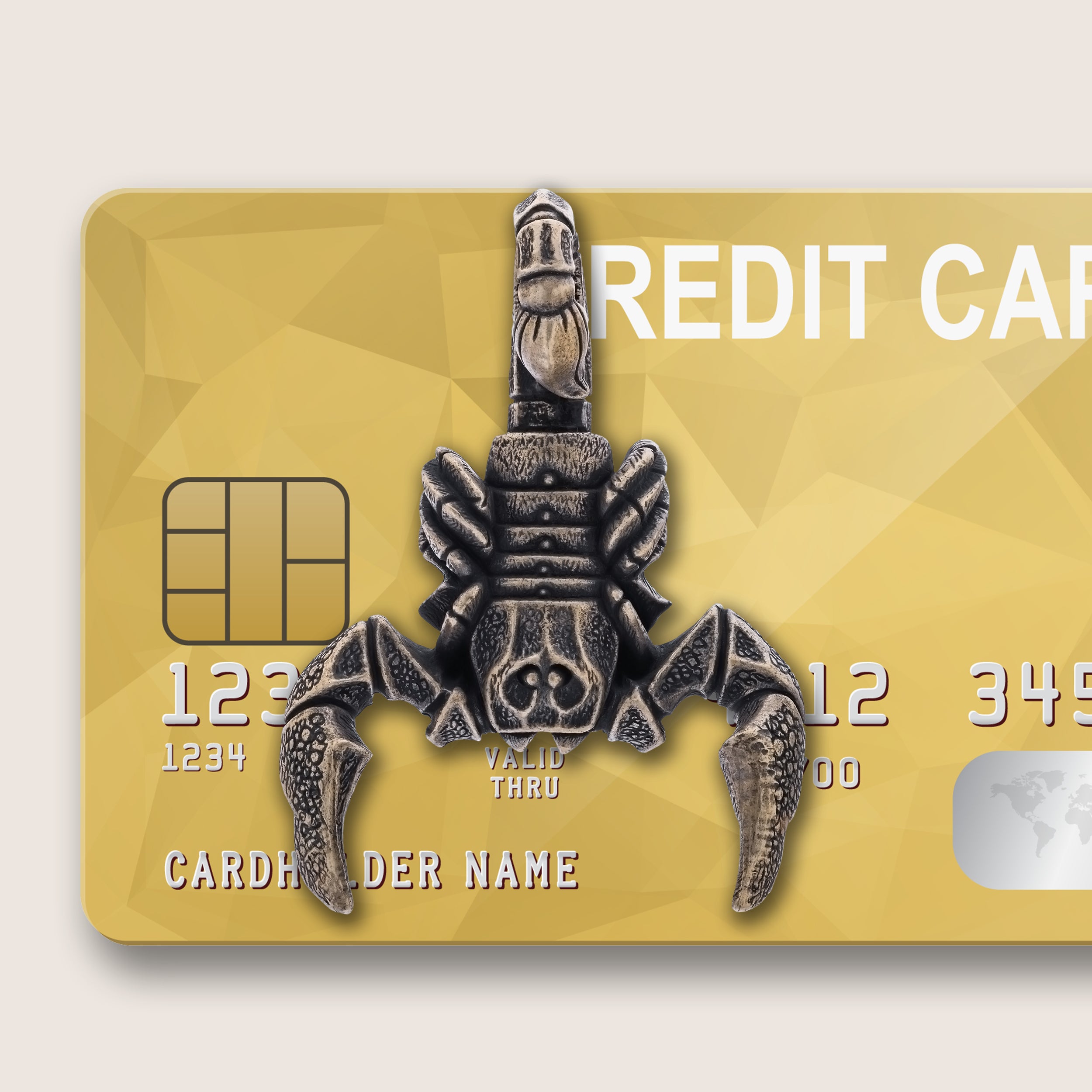 Scorpion Bronze Miniature – Handmade Figurine & Wearable Pendant