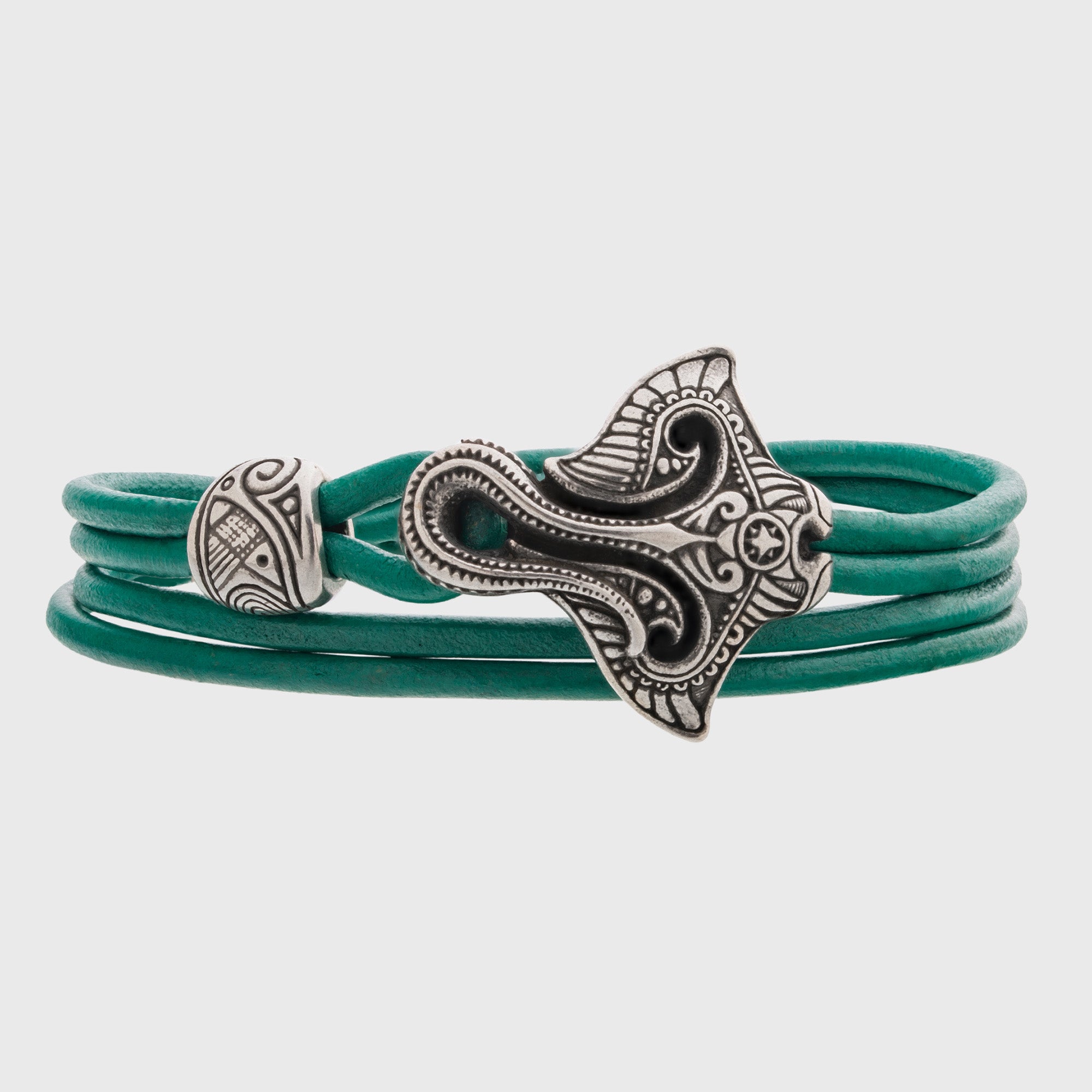 en:#color_turquoise cord / Silver-plated bronze metal|de:#farbe_türkisfarbene Kordel / Versilbertes Bronzemetall|fr:#couleur_cordon turquoise / Métal bronze argenté