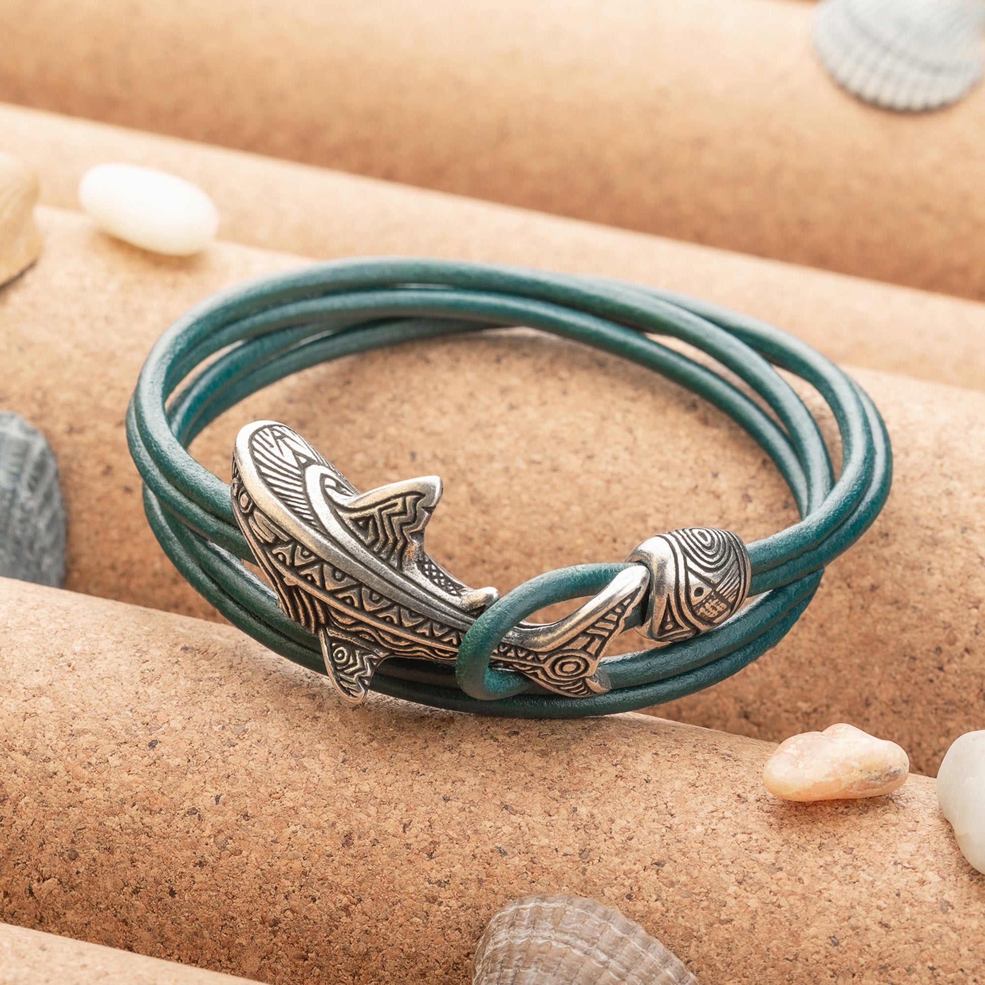 en:#color_turquoise cord / Silver-plated bronze metal|de:#farbe_türkisfarbene Kordel / Versilbertes Bronzemetall|fr:#couleur_cordon turquoise / Métal bronze argenté