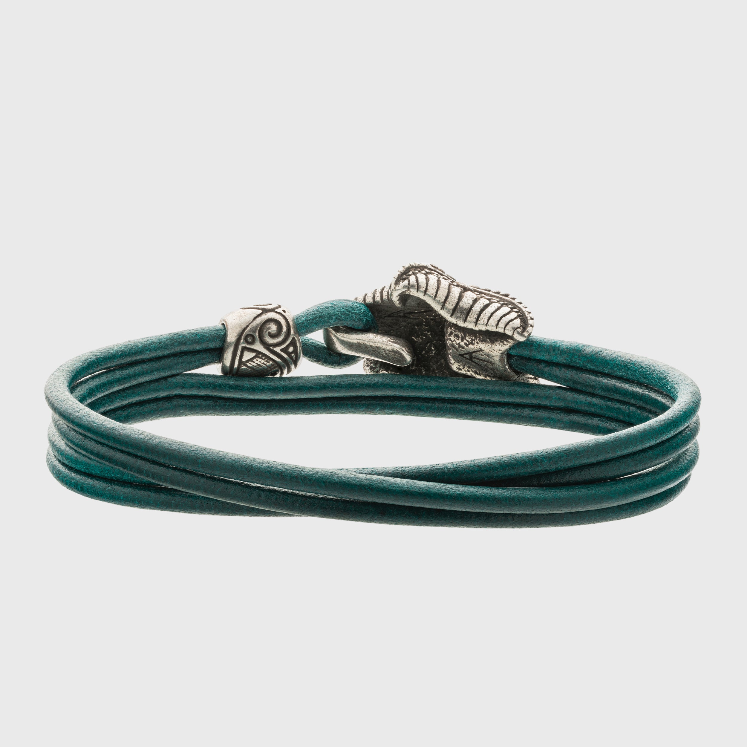 en:#color_turquoise cord / Silver-plated bronze metal|de:#farbe_türkisfarbene Kordel / Versilbertes Bronzemetall|fr:#couleur_cordon turquoise / Métal bronze argenté