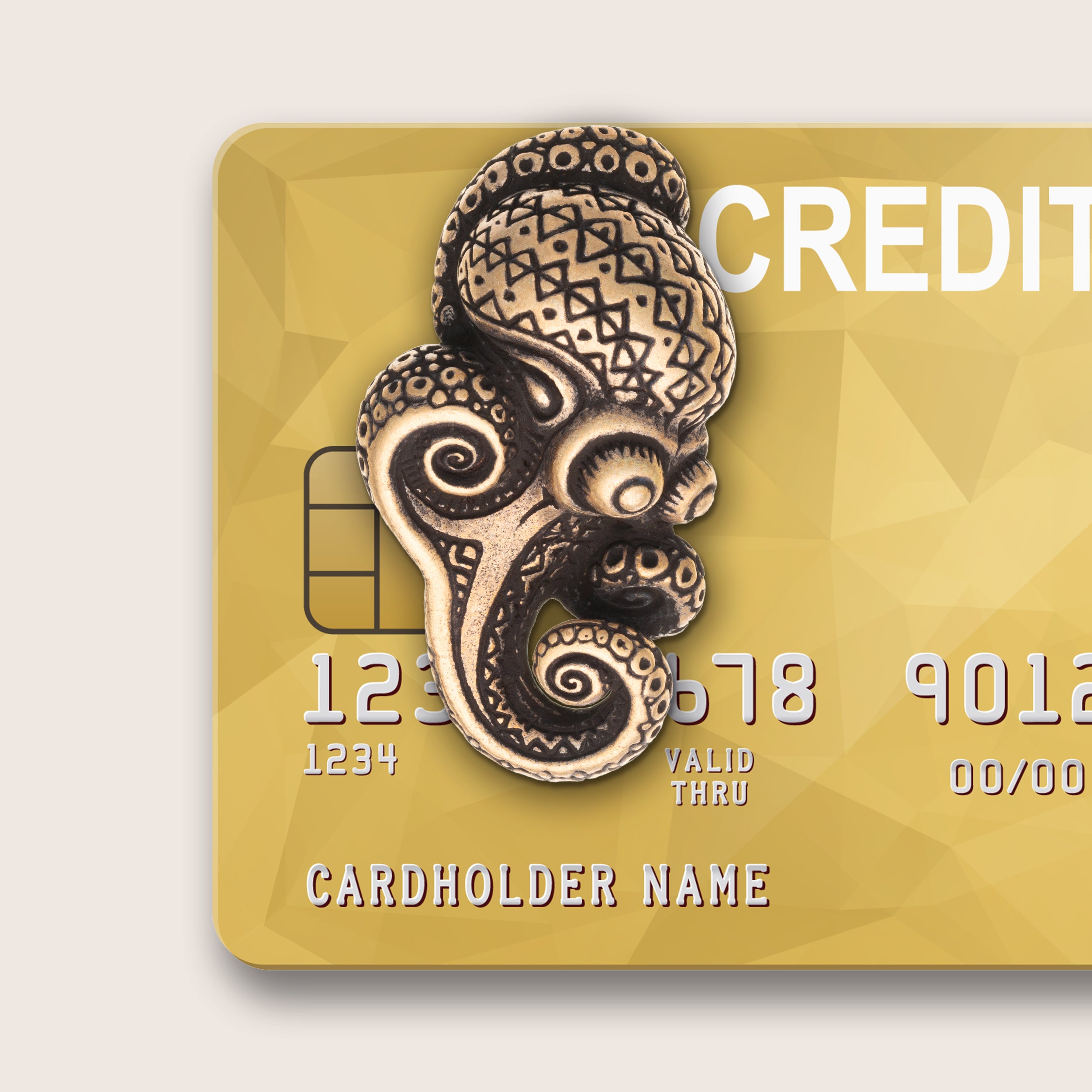 Octopus Bronze Necklace – Ocean Inspired Jewelry