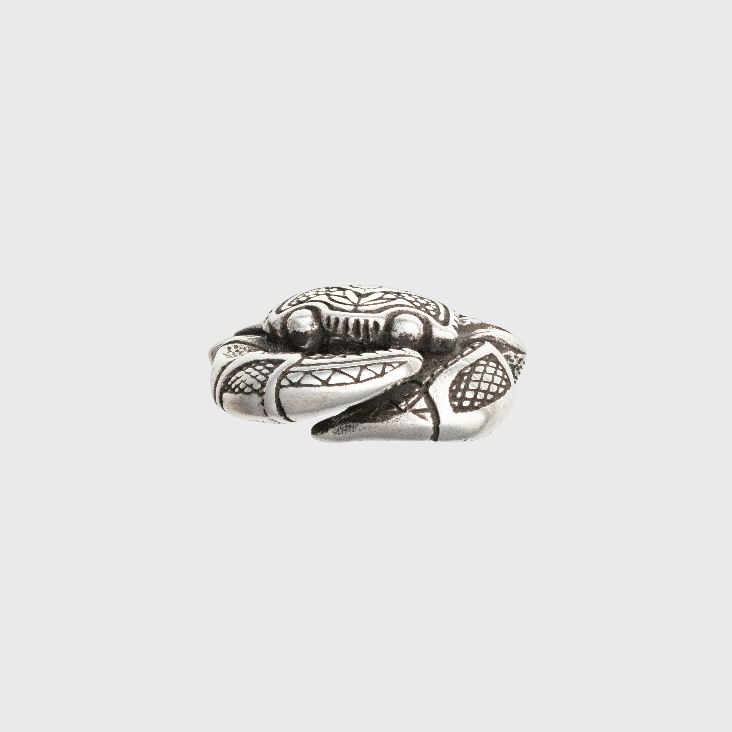 Crab Sterling Silver Necklace – Tribal Spirit Ocean Symbol Jewelry