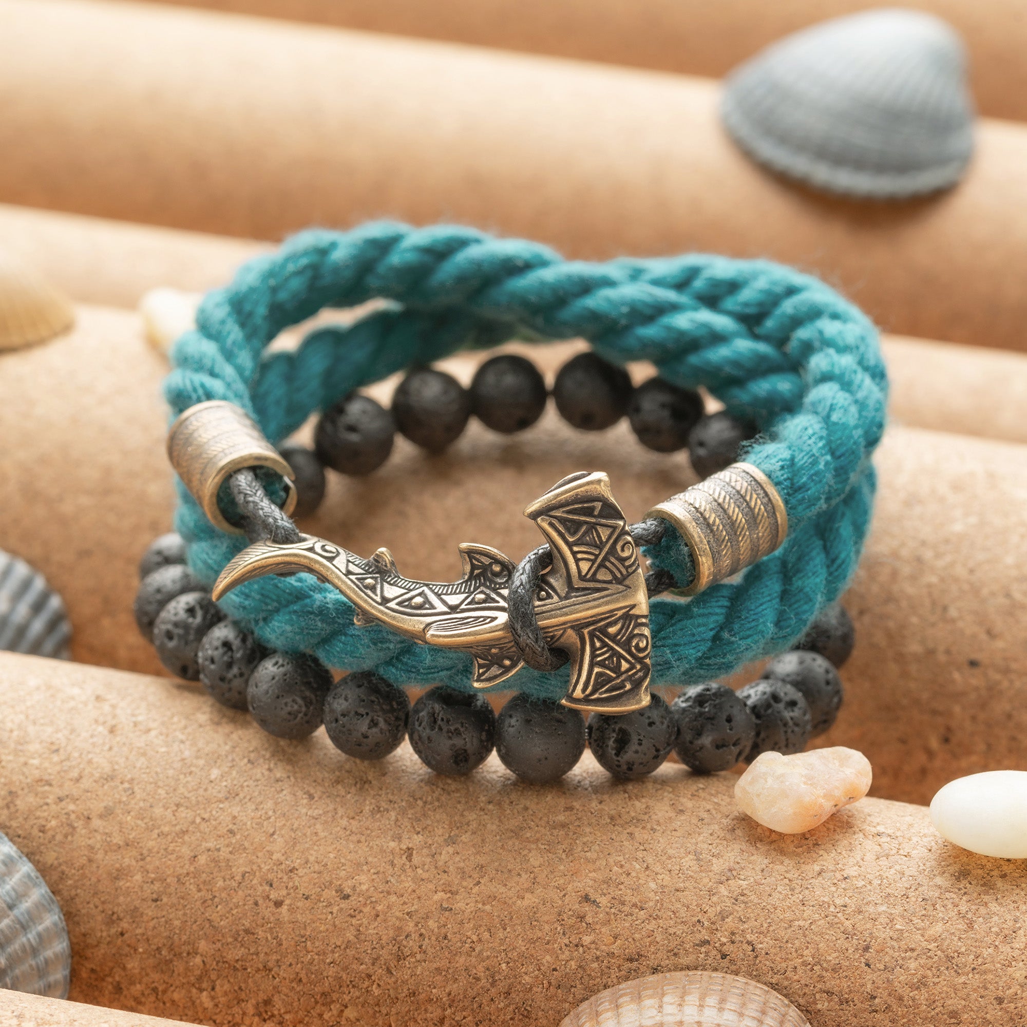 en:#color_turquoise cotton cord / Bronze|de:#farbe_türkisfarbene Baumwollkordel / Bronze|fr:#couleur_cordon en coton turquoise / Bronze