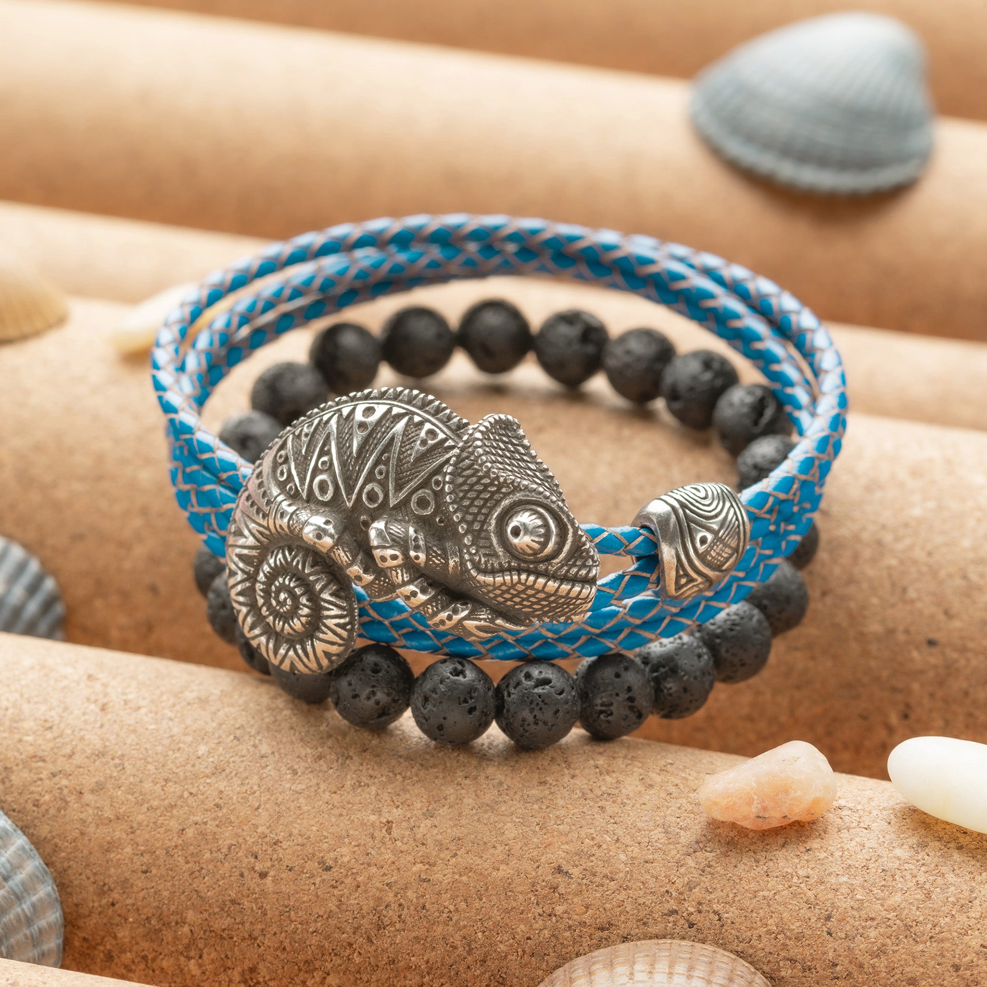 en:#color_blue braided cord / Silver plated bronze|de:#farbe_blaue geflochtene Kordel / Versilberte Bronze|fr:#couleur_cordon tressé bleu / Bronze argenté
