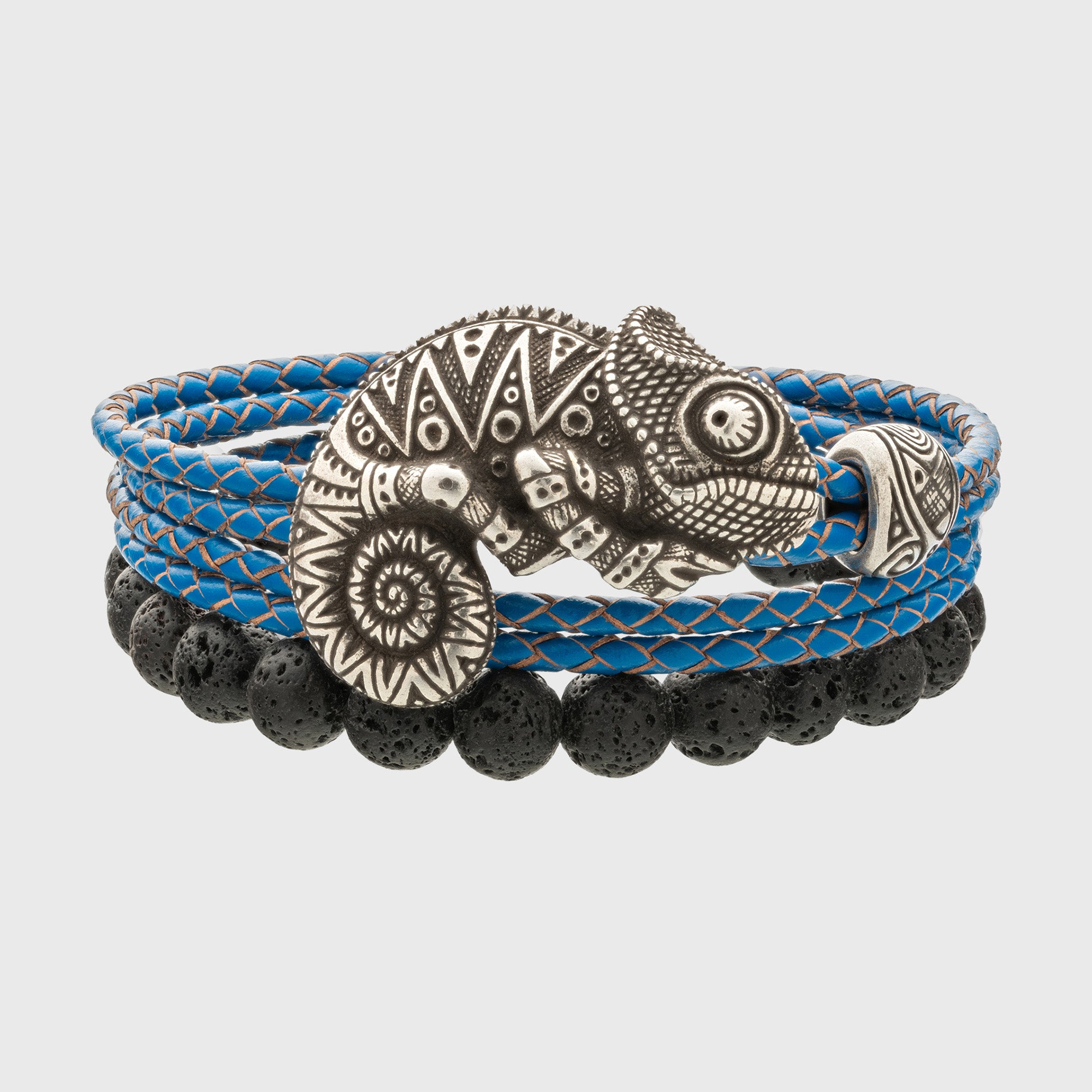 en:#color_blue braided cord / Silver plated bronze|de:#farbe_blaue geflochtene Kordel / Versilberte Bronze|fr:#couleur_cordon tressé bleu / Bronze argenté