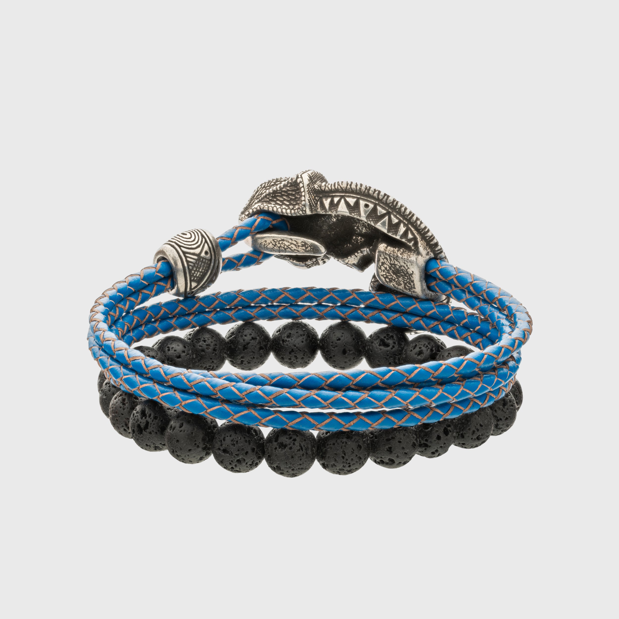 en:#color_blue braided cord / Silver plated bronze|de:#farbe_blaue geflochtene Kordel / Versilberte Bronze|fr:#couleur_cordon tressé bleu / Bronze argenté