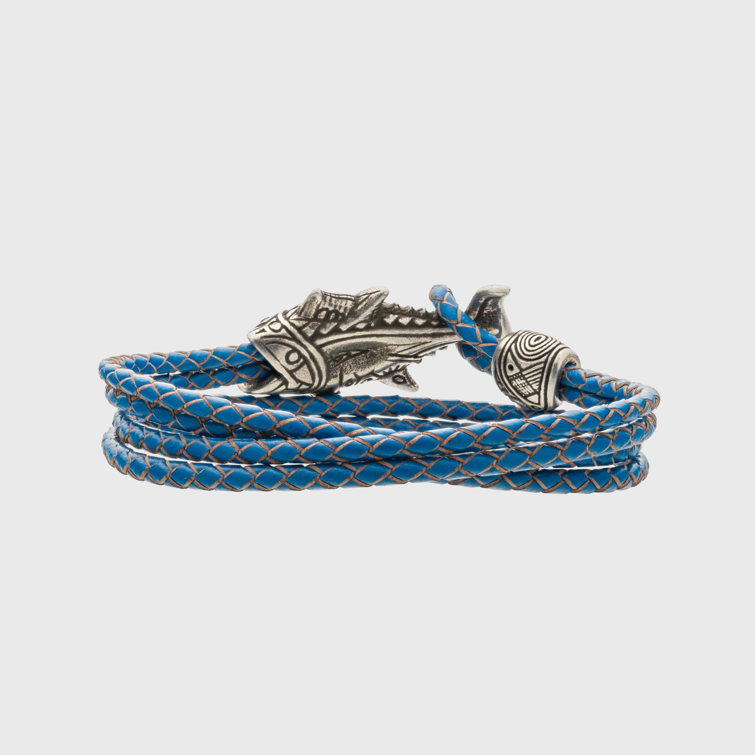 en:#color_blue braided cord / Silver plated bronze|de:#farbe_blaue geflochtene Kordel / Versilberte Bronze|fr:#couleur_cordon tressé bleu / Bronze argenté