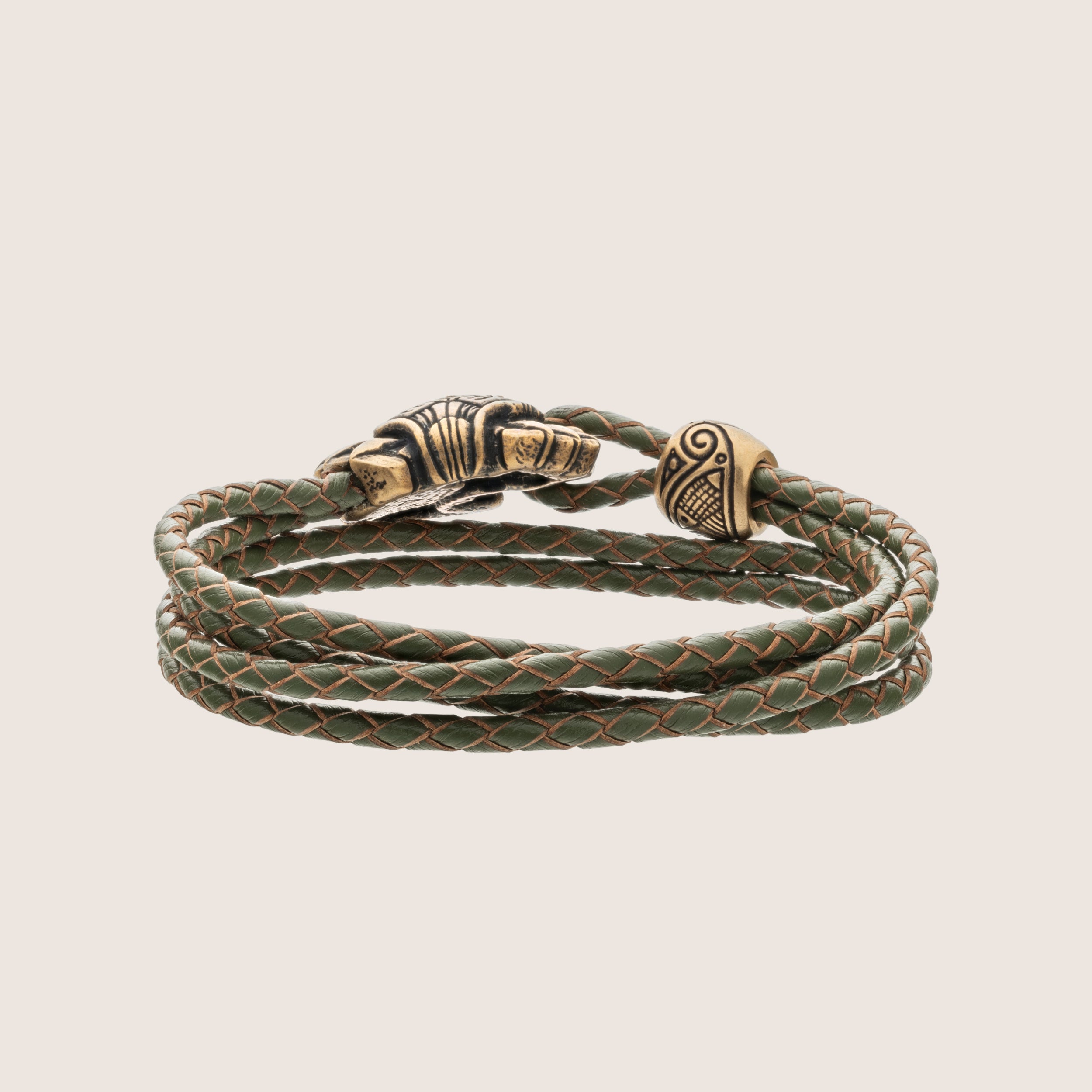 en:#color_khaki braided cord / Bronze metal|de:#farbe_khaki geflochtene Kordel / Bronzefarbenes Metall|fr:#couleur_cordon tressé kaki / Métal bronze