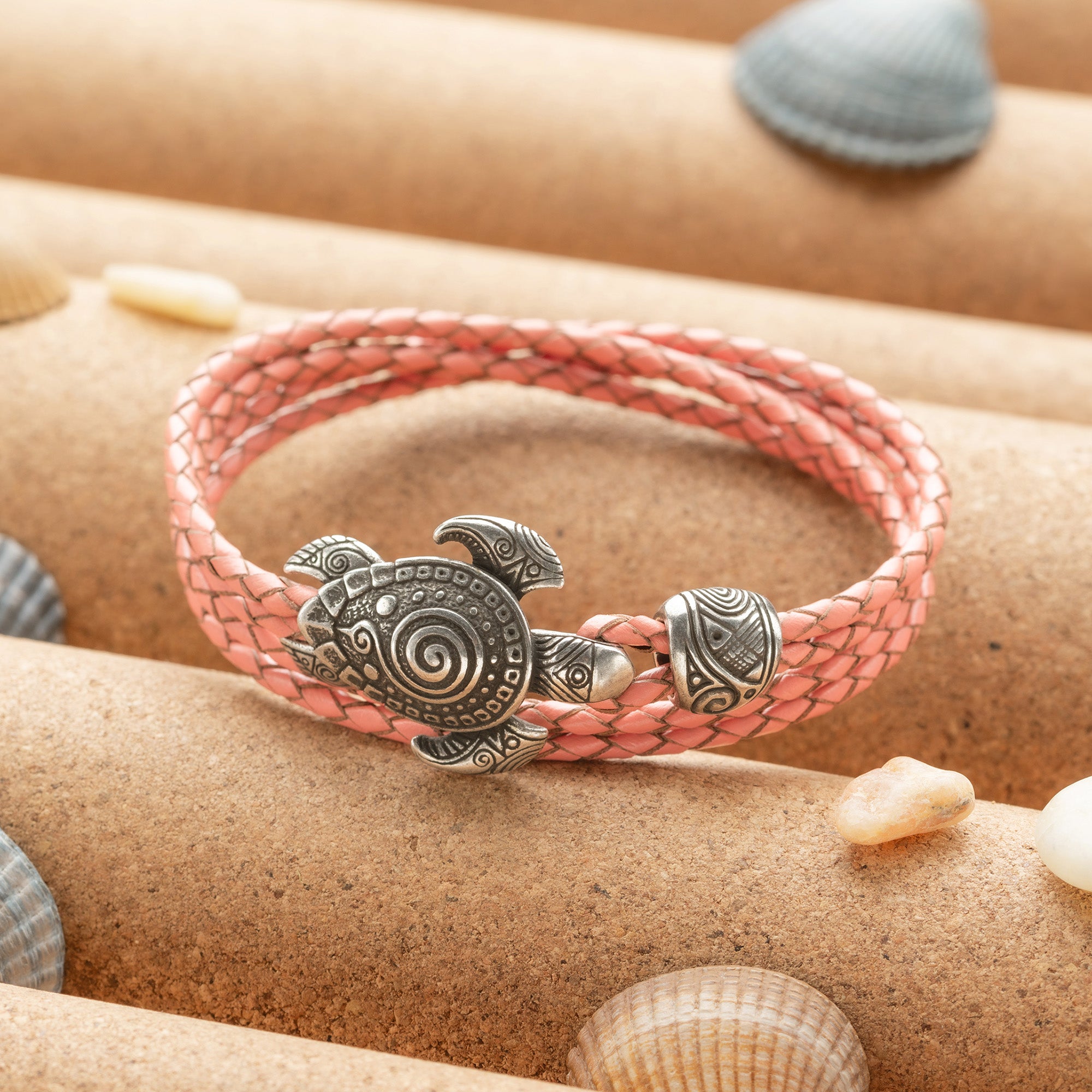en:#color_pink braided cord / Silver-plated bronze metal|de:#farbe_rosa geflochtene Kordel / Versilbertes Bronzemetall|fr:#couleur_cordon tressé rose / Métal bronze plaqué argent