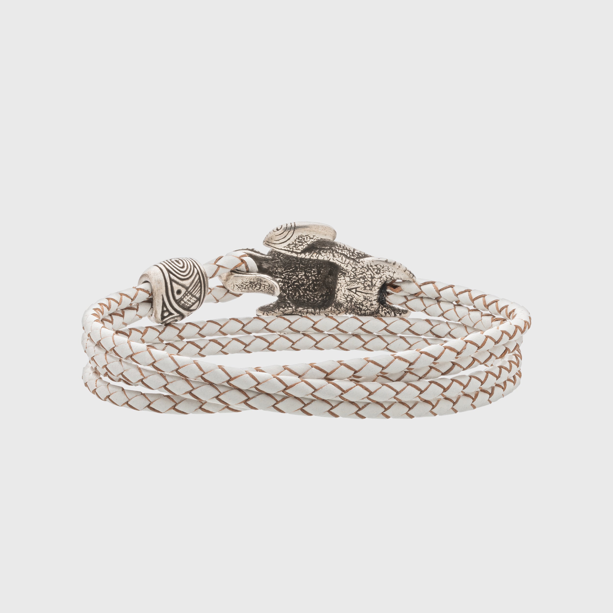en:#color_white braided cord / Silver-plated bronze metal|de:#farbe_weiß geflochtene Kordel / Versilbertes Bronzemetall|fr:#couleur_cordon tressé blanc / Métal bronze argenté