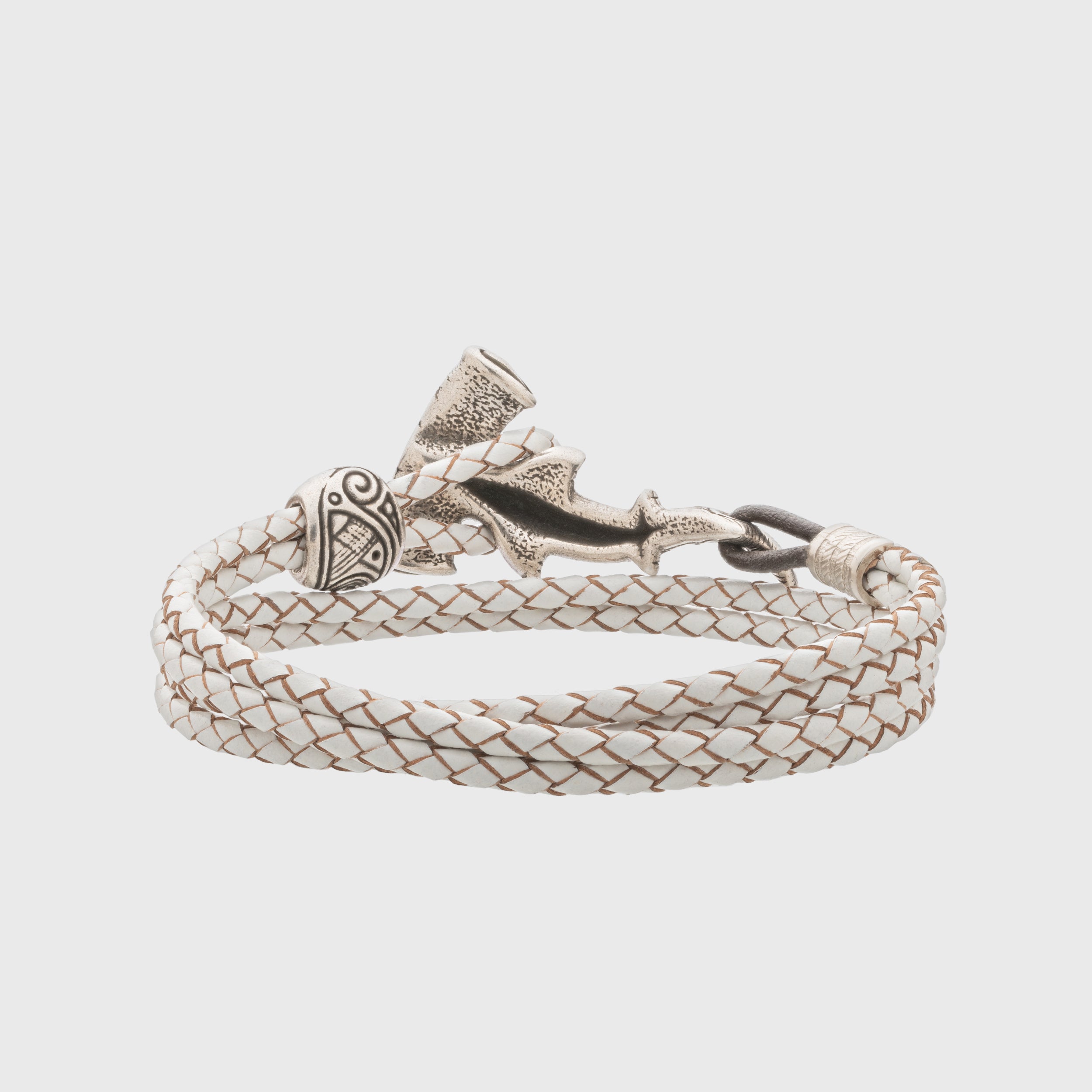en:#color_white braided cord / Silver-plated bronze metal|de:#farbe_weiß geflochtene Kordel / Versilbertes Bronzemetall|fr:#couleur_cordon tressé blanc / Métal bronze argenté