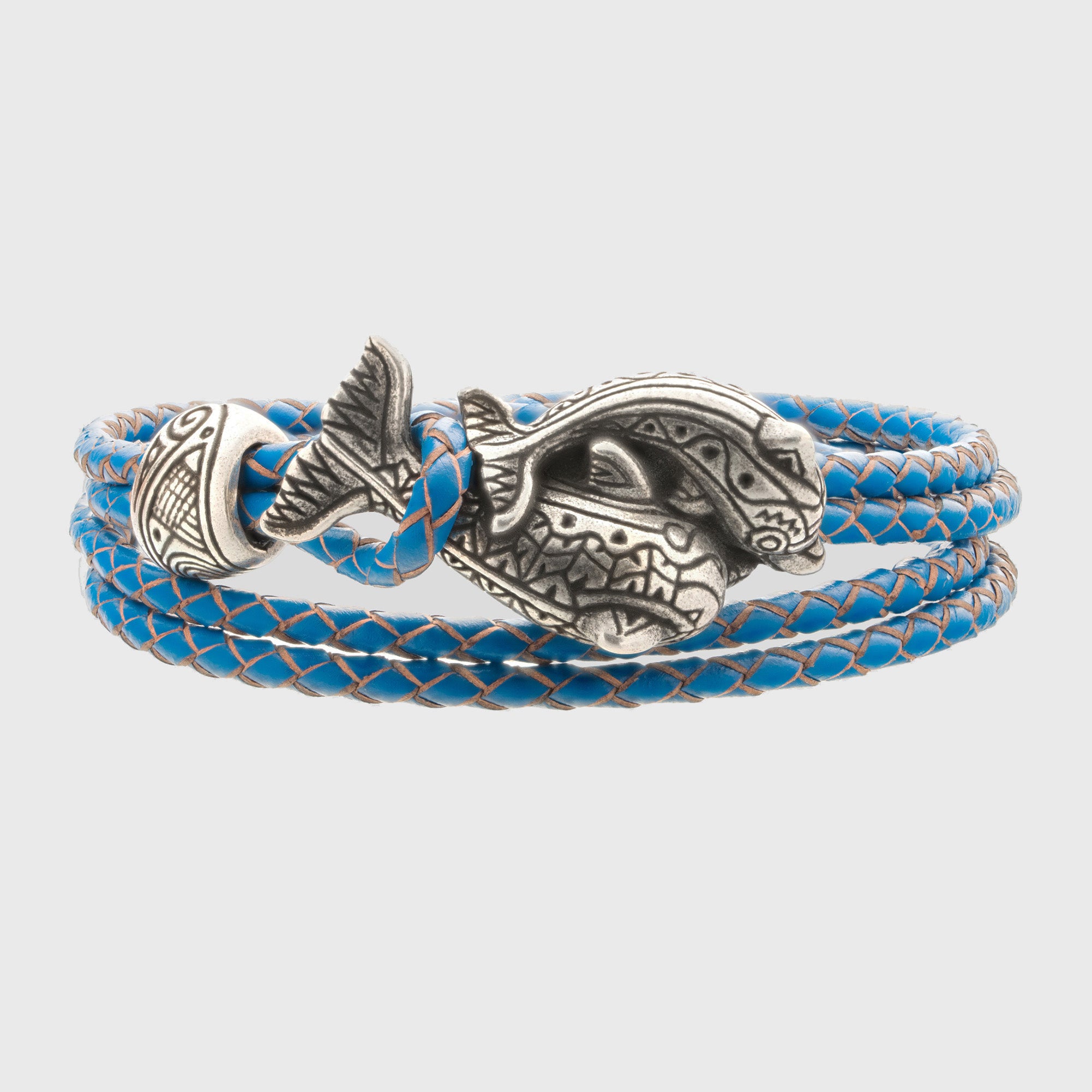 en:#color_blue braided cord / Silver plated bronze|de:#farbe_blaue geflochtene Kordel / Versilberte Bronze|fr:#couleur_cordon tressé bleu / Bronze argenté