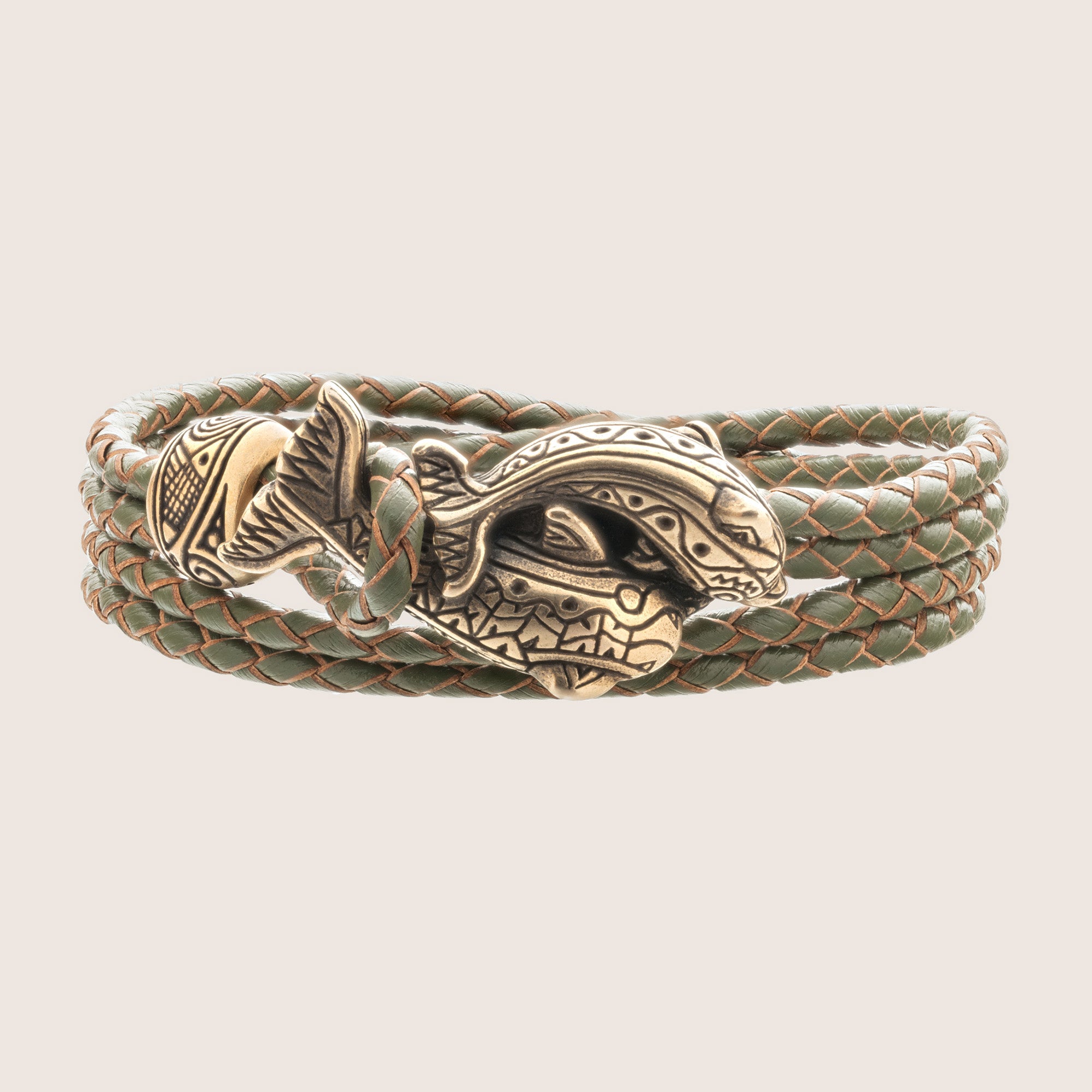 en:#color_khaki braided cord / Bronze metal|de:#farbe_khaki geflochtene Kordel / Bronzefarbenes Metall|fr:#couleur_cordon tressé kaki / Métal bronze