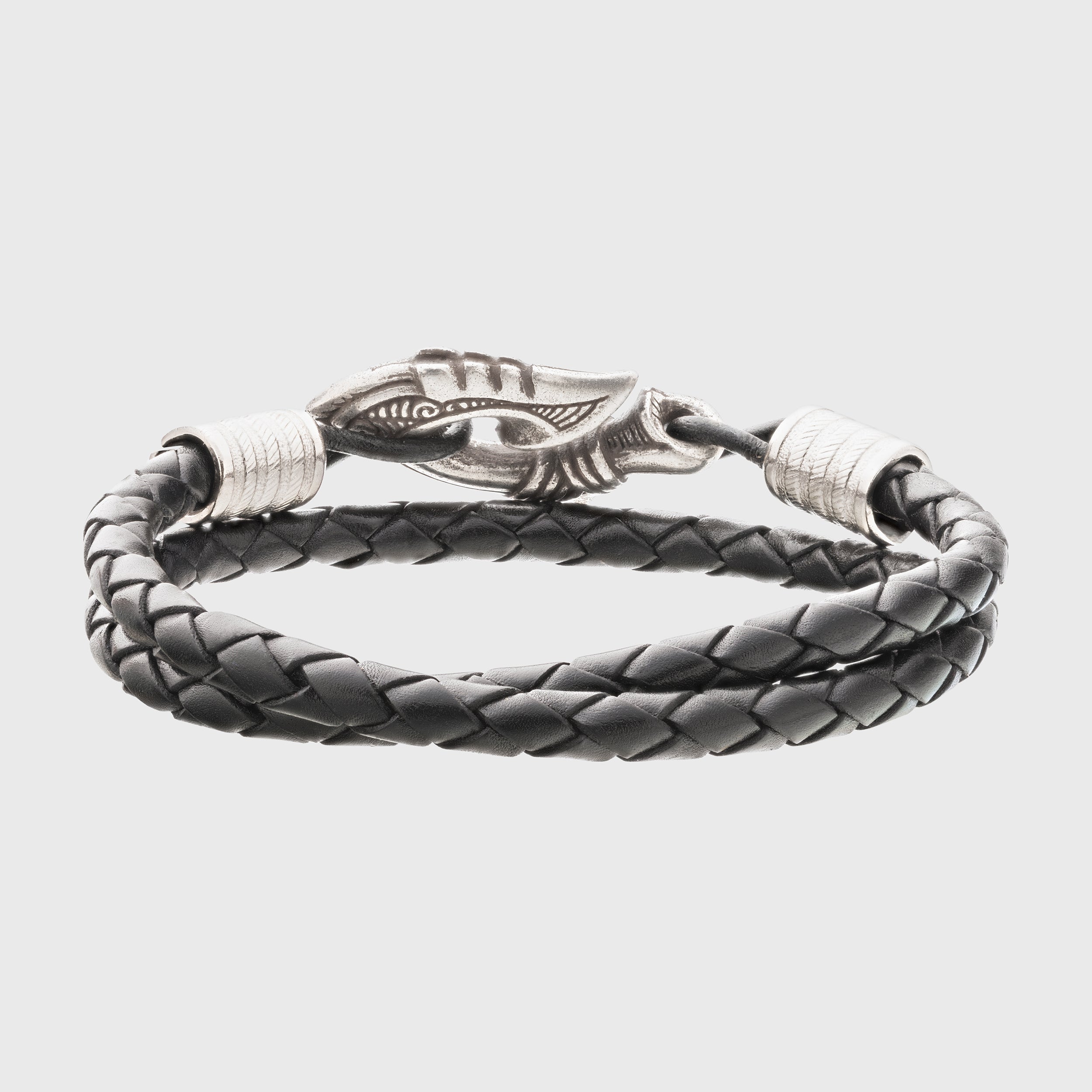 en:#color_black braided cord / Silver plated bronze|de:#farbe_schwarze geflochtene Kordel / Versilberte Bronze|fr:#couleur_cordon tressé noir / Bronze argenté