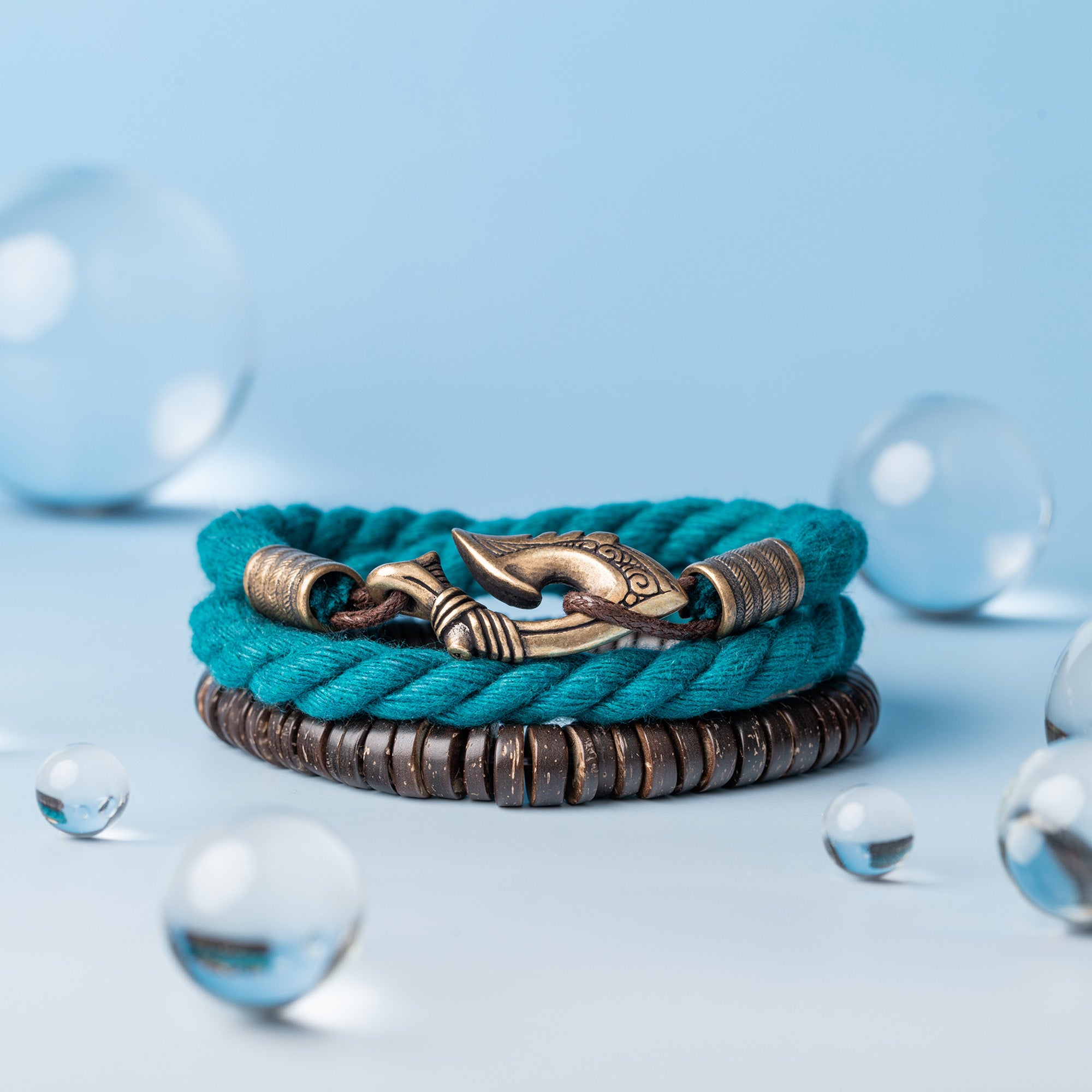 en:#color_turquoise cotton cord / Bronze|de:#farbe_türkisfarbene Baumwollkordel / Bronze|fr:#couleur_cordon en coton turquoise / Bronze