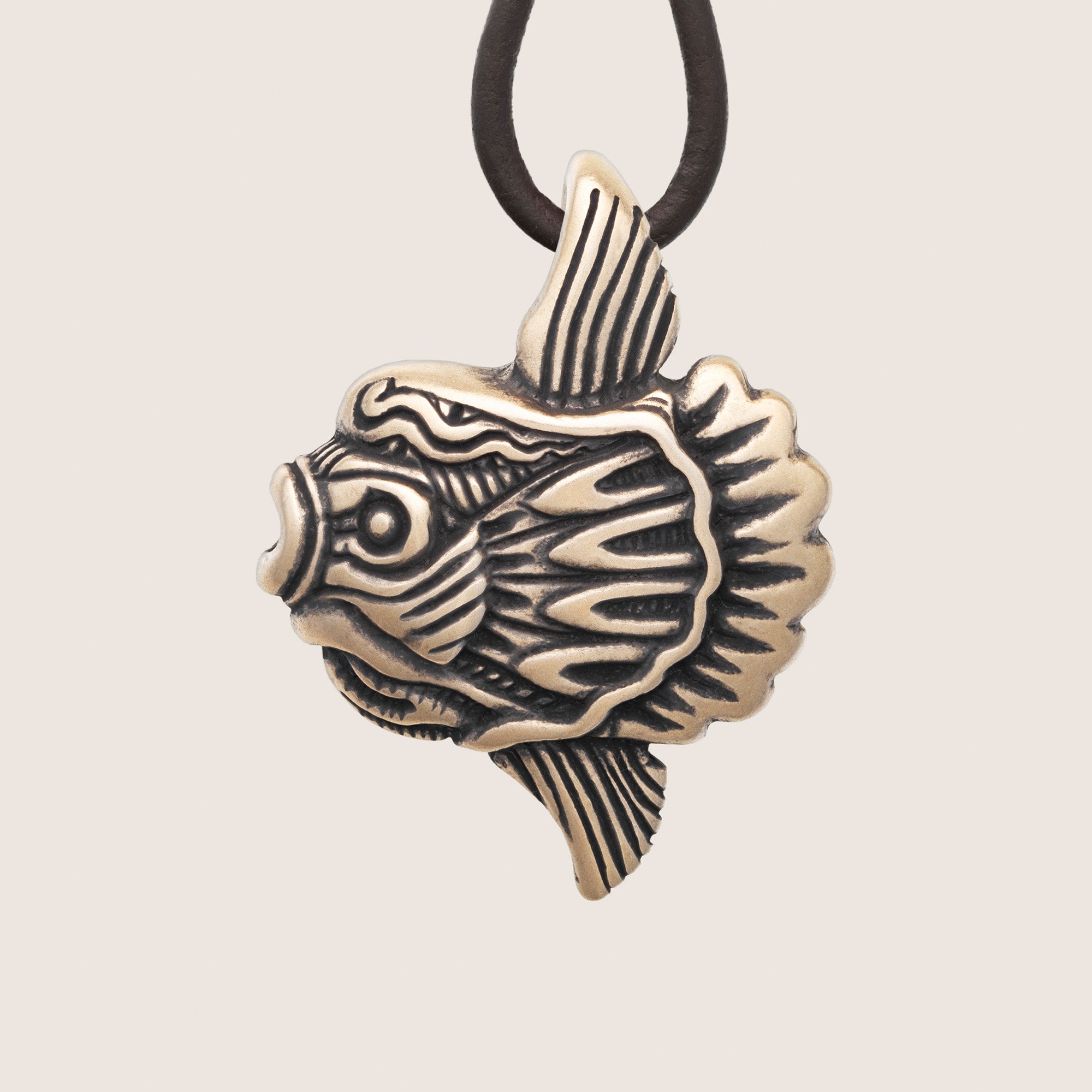 Sunfish Bronze Necklace – Ocean Inspired Jewelry