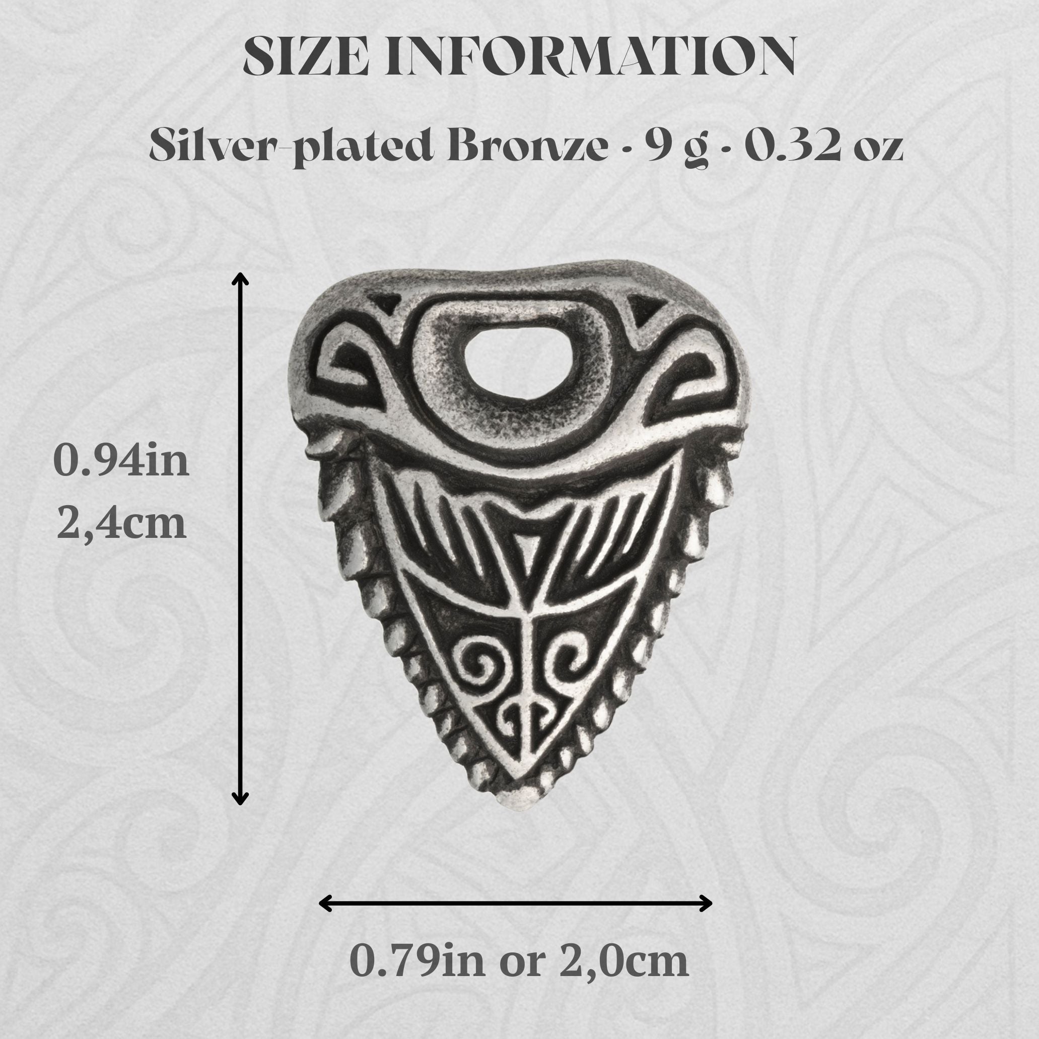 Shark Tooth Silver-plated Bronze Pendant – Tribal Ocean Necklace