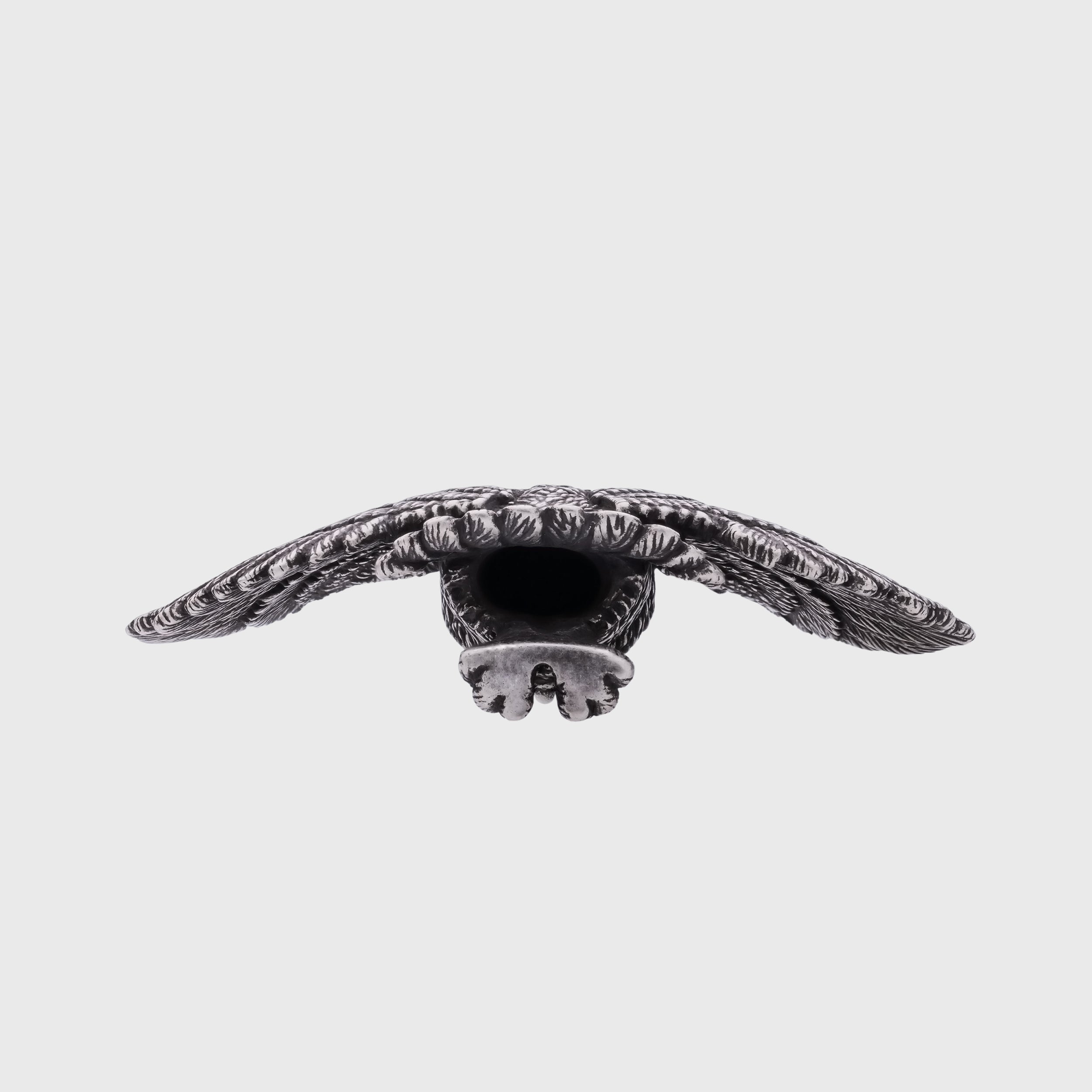 Bronze Owl Figurine – Miniature Desk Decor & Collectible