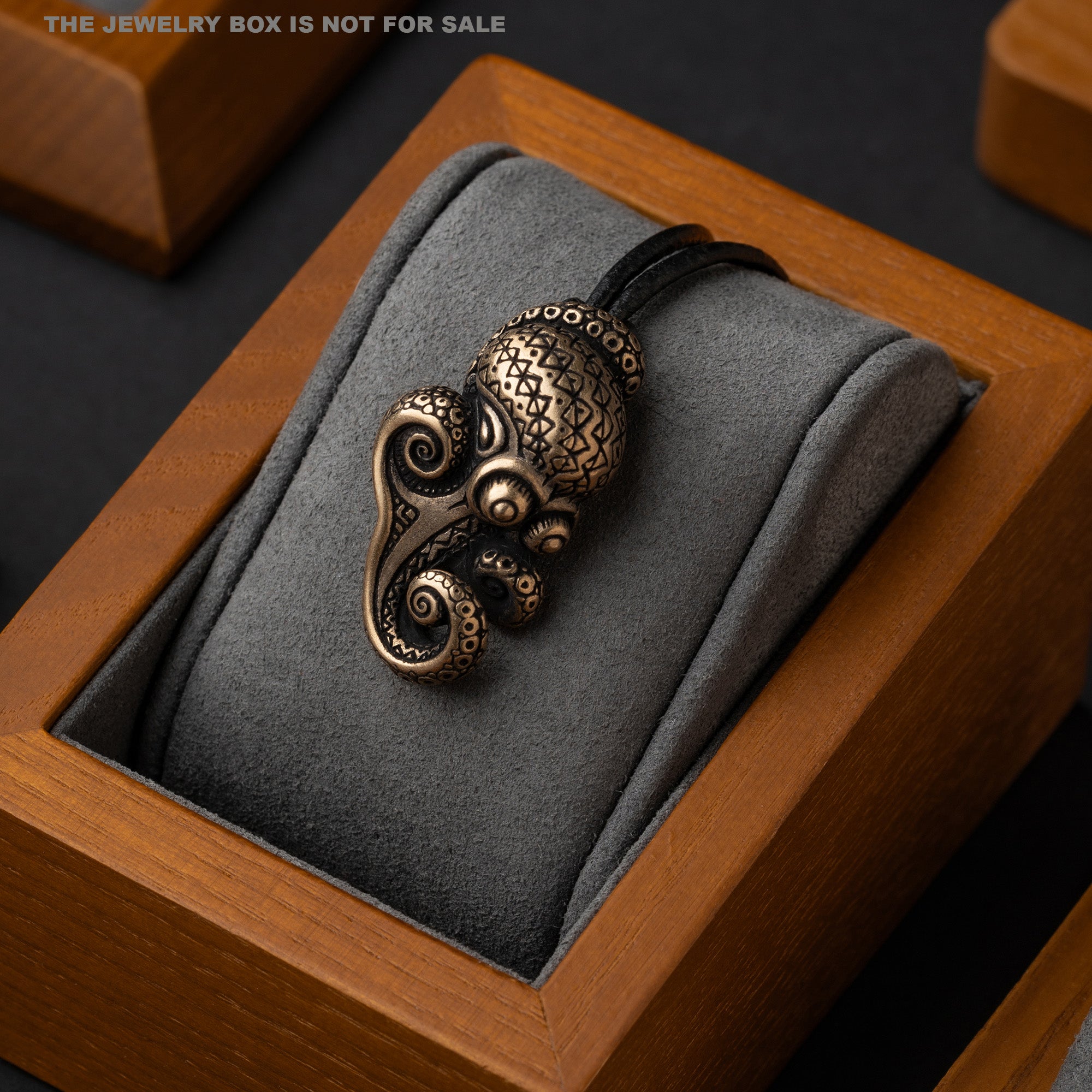 Octopus Bronze Necklace – Ocean Inspired Jewelry