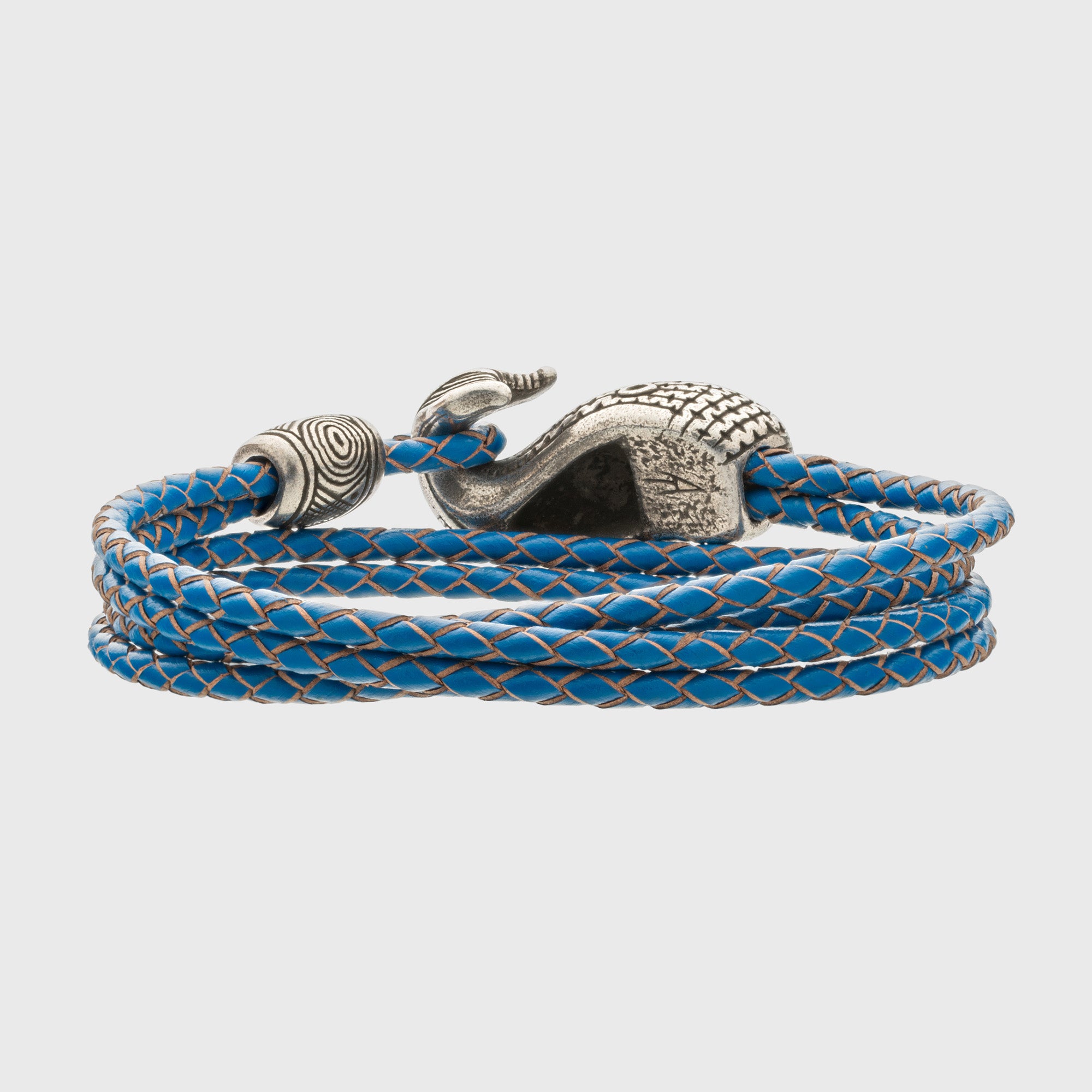 en:#color_blue braided cord / Silver plated bronze|de:#farbe_blaue geflochtene Kordel / Versilberte Bronze|fr:#couleur_cordon tressé bleu / Bronze argenté