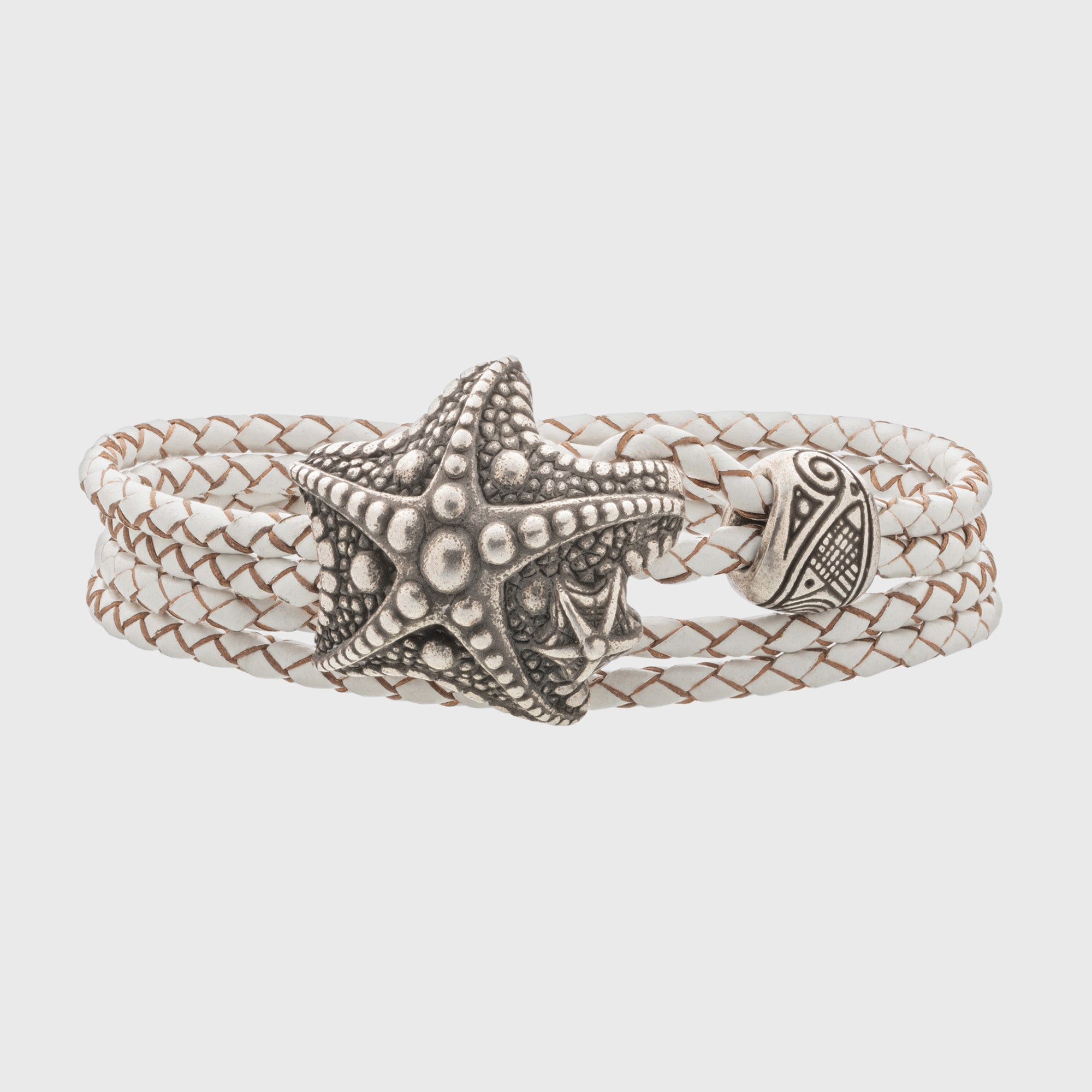 en:#color_white braided cord / Silver-plated bronze |de:#farbe_weiße geflochtene Kordel / Versilberte Bronze |fr:#couleur_cordon tressé blanc / Bronze argenté 