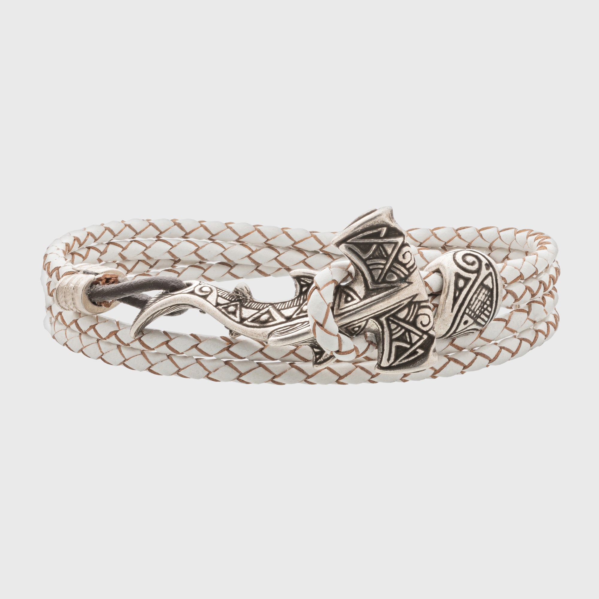 en:#color_white braided cord / Silver-plated bronze metal|de:#farbe_weiß geflochtene Kordel / Versilbertes Bronzemetall|fr:#couleur_cordon tressé blanc / Métal bronze argenté