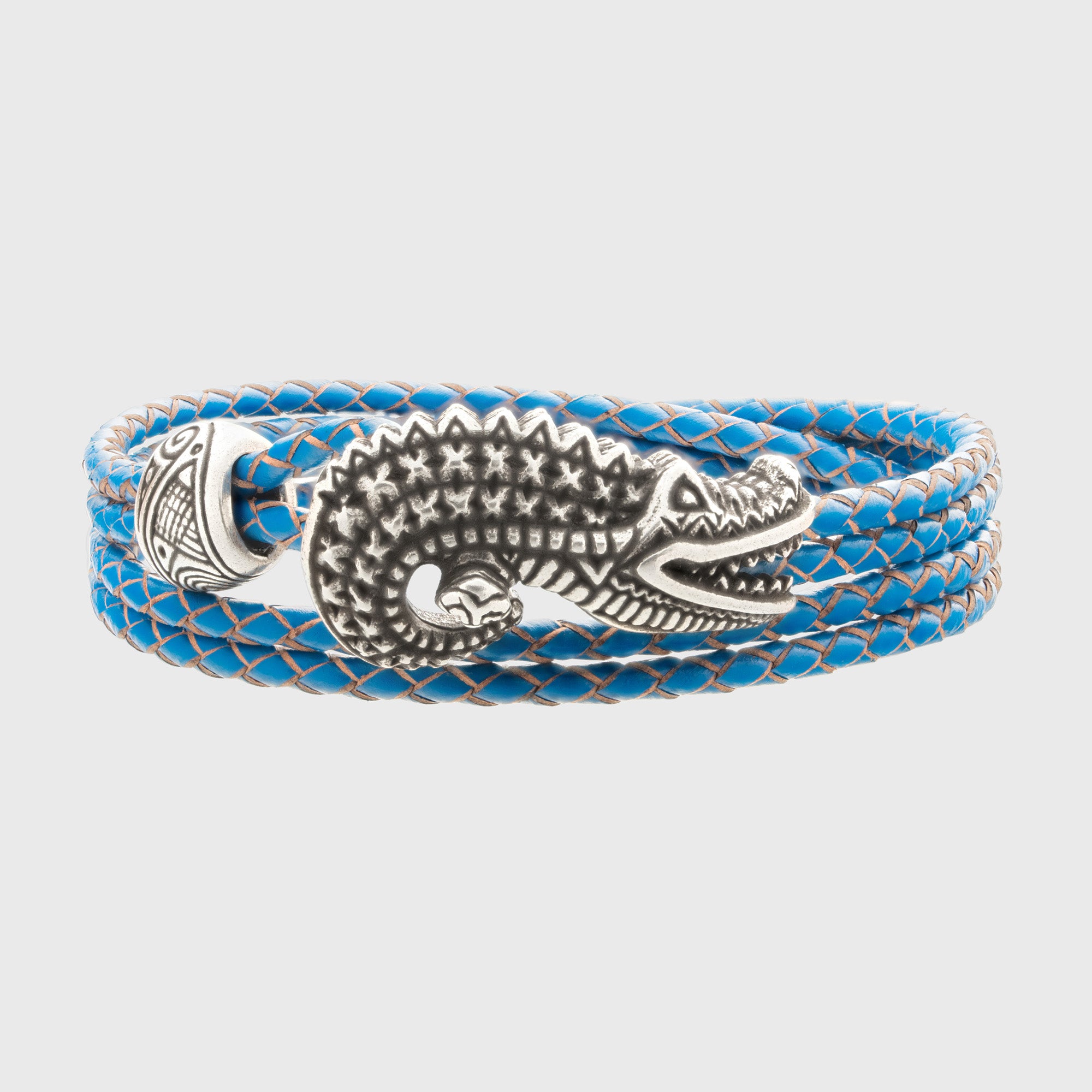 en:#color_blue braided cord / Silver plated bronze|de:#farbe_blaue geflochtene Kordel / Versilberte Bronze|fr:#couleur_cordon tressé bleu / Bronze argenté