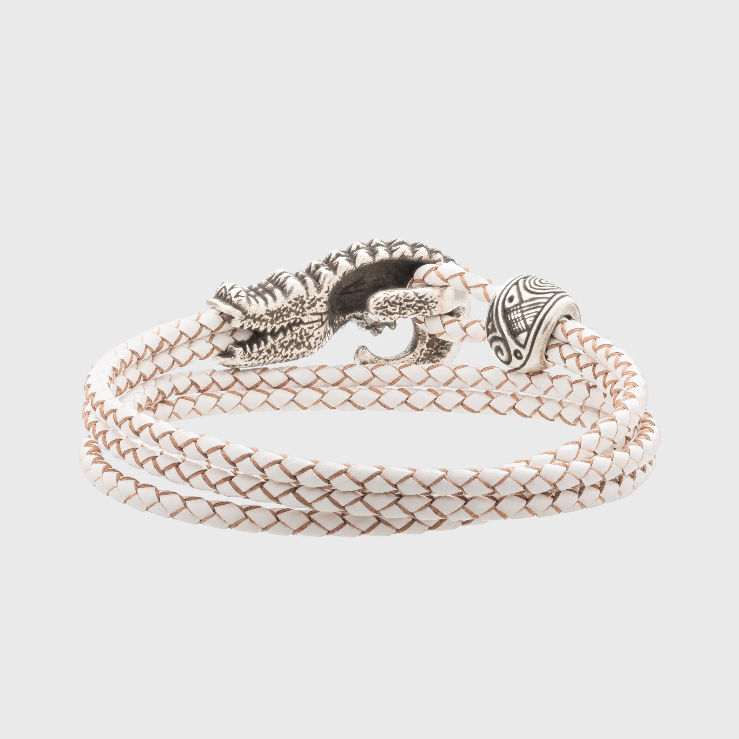 en:#color_white braided cord / Silver-plated bronze |de:#farbe_weiße geflochtene Kordel / Versilberte Bronze |fr:#couleur_cordon tressé blanc / Bronze argenté 