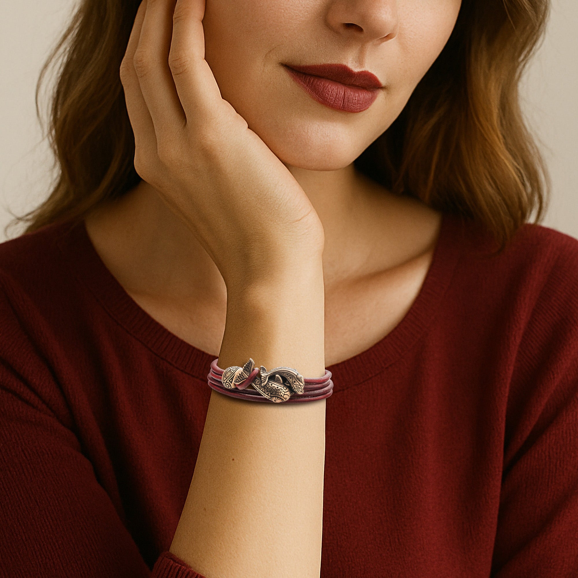 en:#color_burgundy cord / Bronze metal|de:#farbe_burgunderrote Kordel / Bronzemetall|fr:#couleur_cordon bordeaux / métal bronze