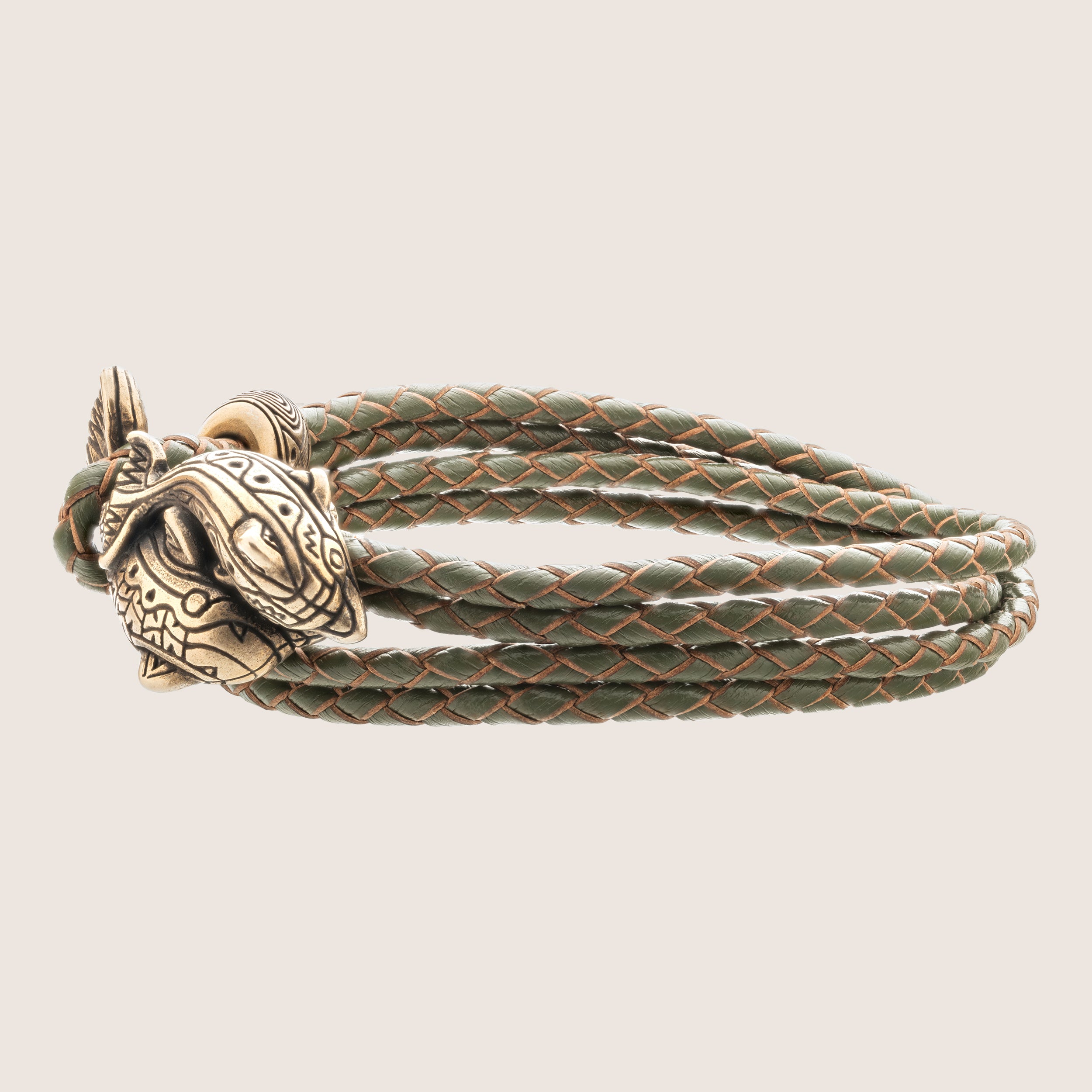 en:#color_khaki braided cord / Bronze metal|de:#farbe_khaki geflochtene Kordel / Bronzefarbenes Metall|fr:#couleur_cordon tressé kaki / Métal bronze