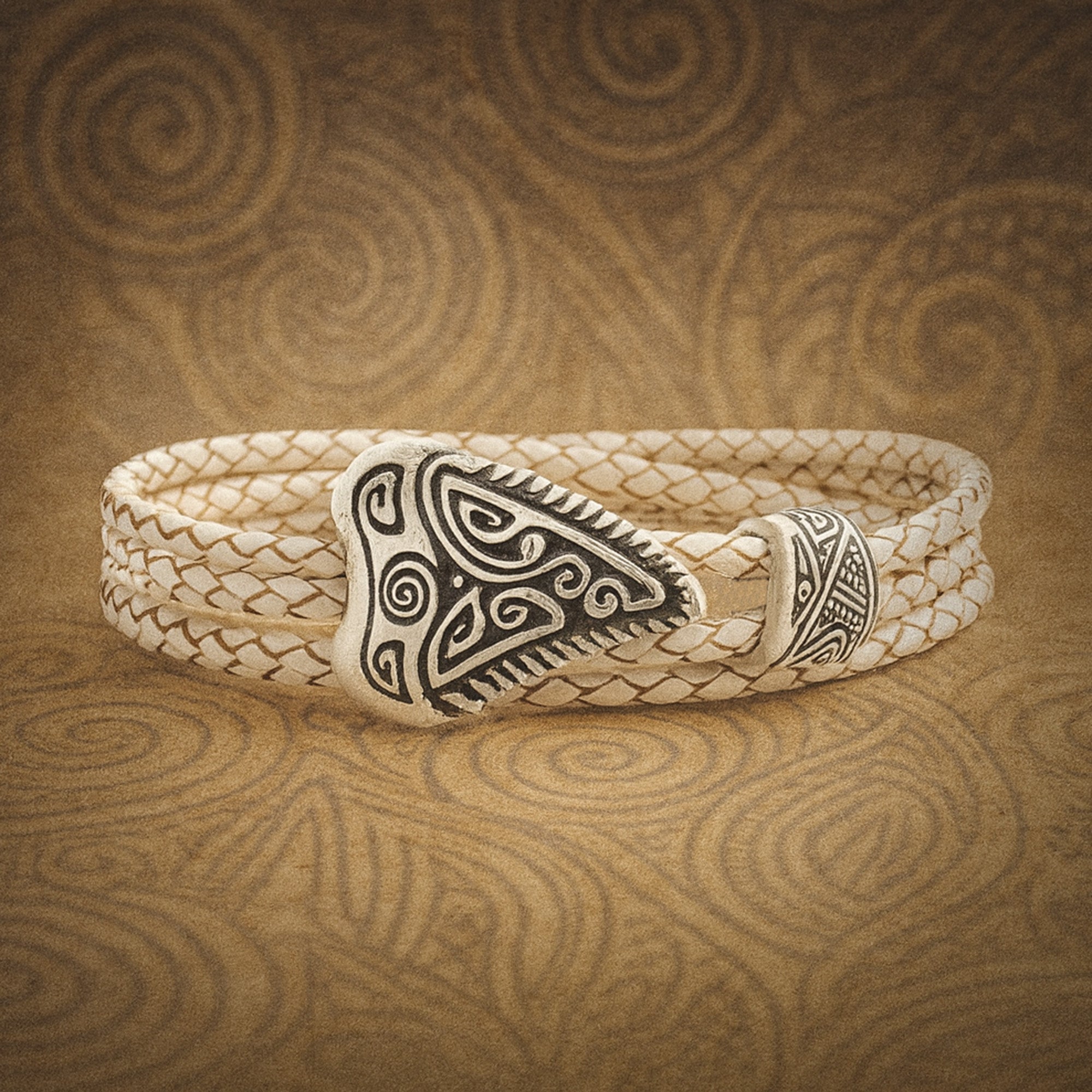 Shark Tooth Leather Bracelet – Ocean-Inspired Jewelry
